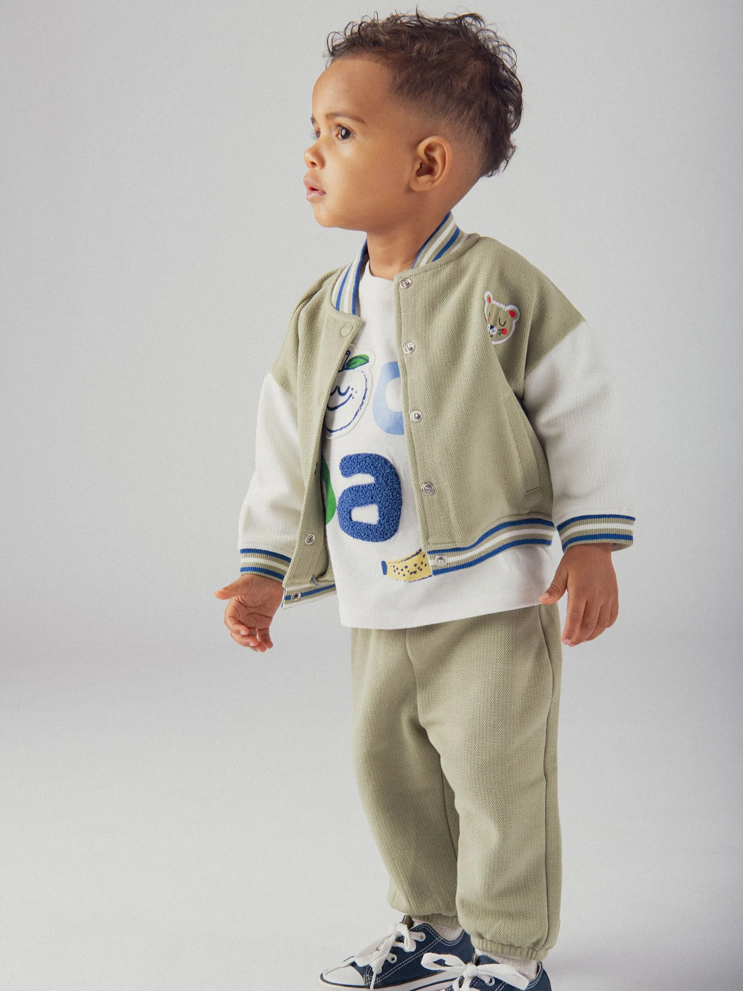 Gilet sportivo kaki tigre per bambino - Image 2