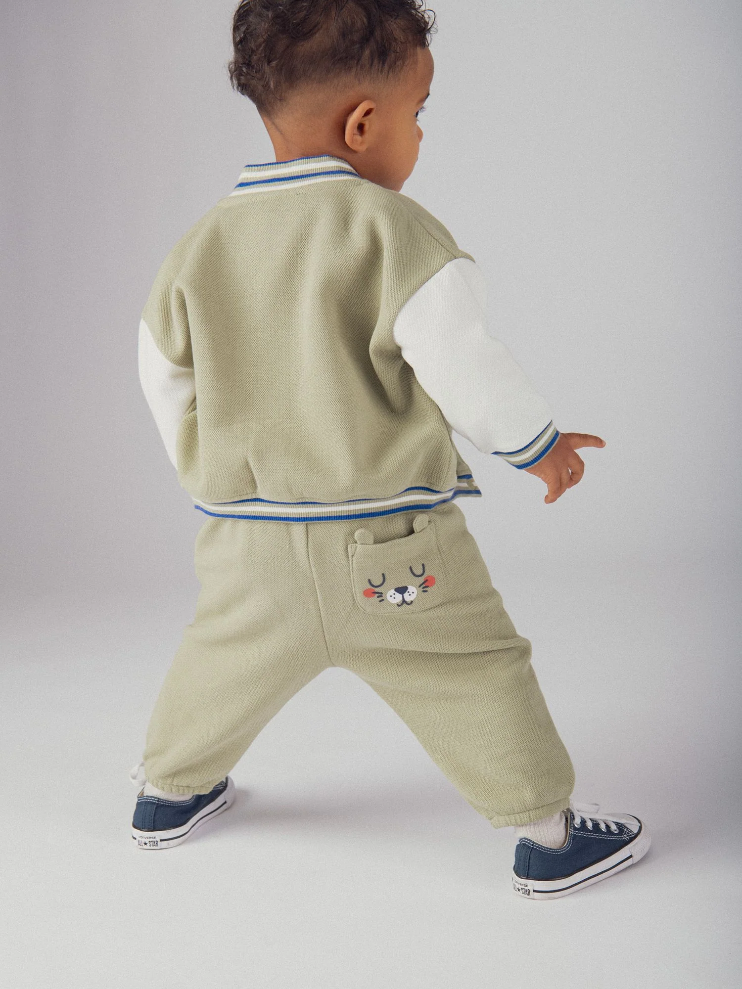 Gilet sportivo kaki tigre per bambino - Image 4