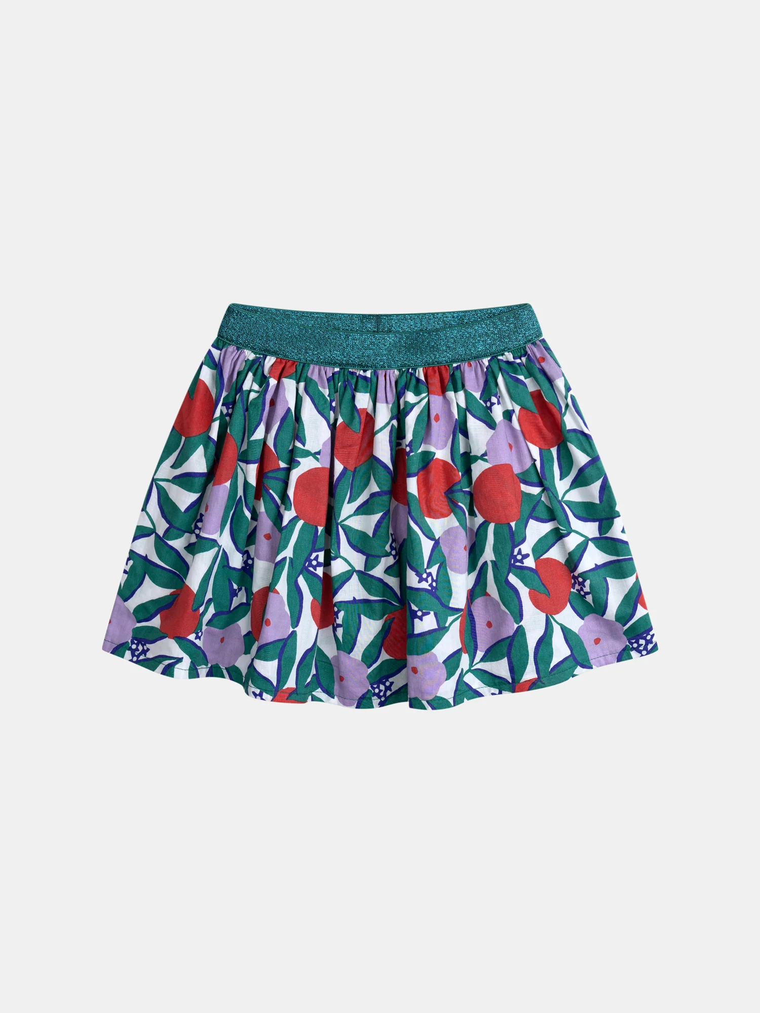 Gonna reversibile con stampa floreale per ragazze - Image 8