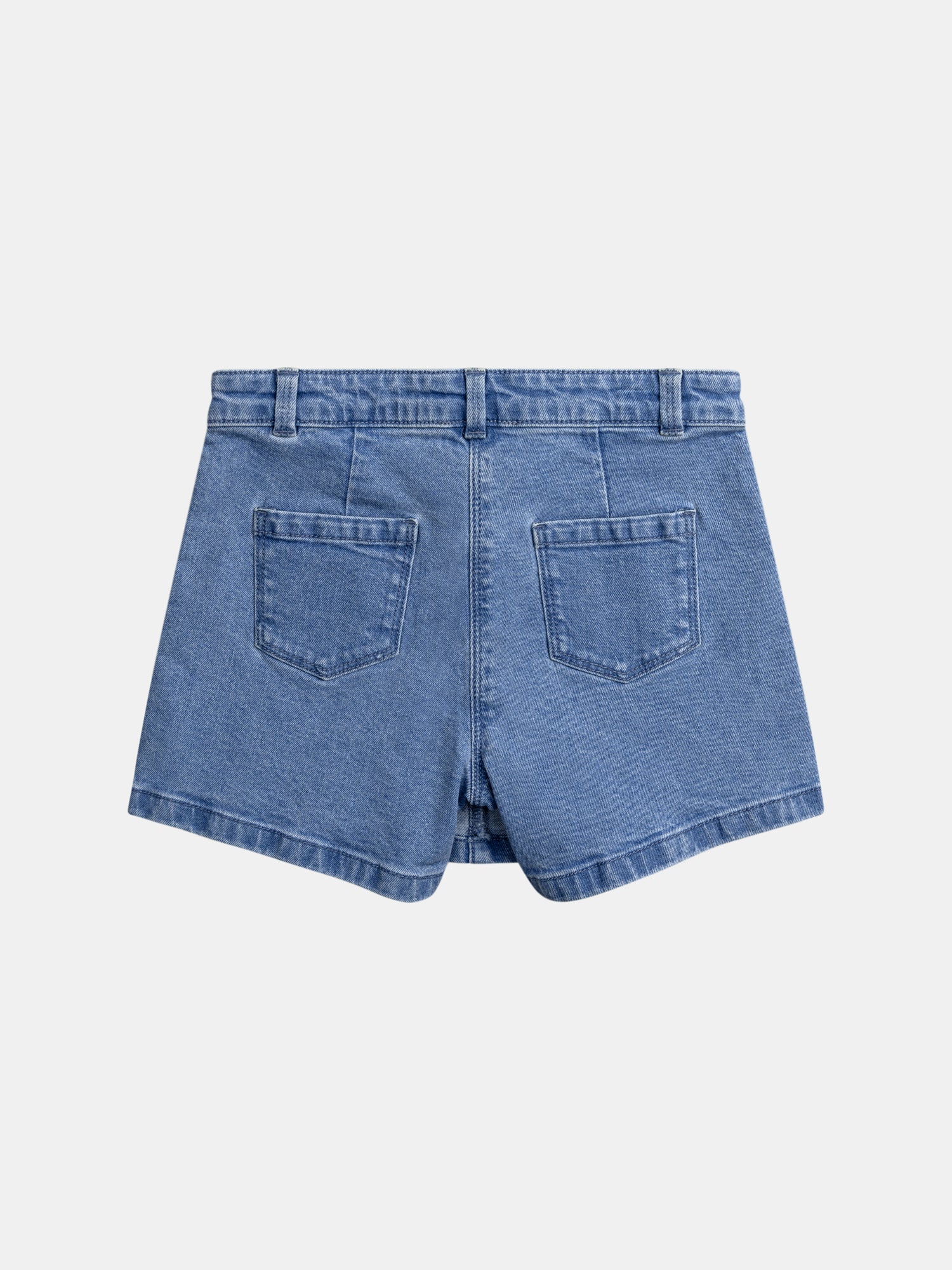 Gonna corta plissettata in denim per ragazze - Image 7