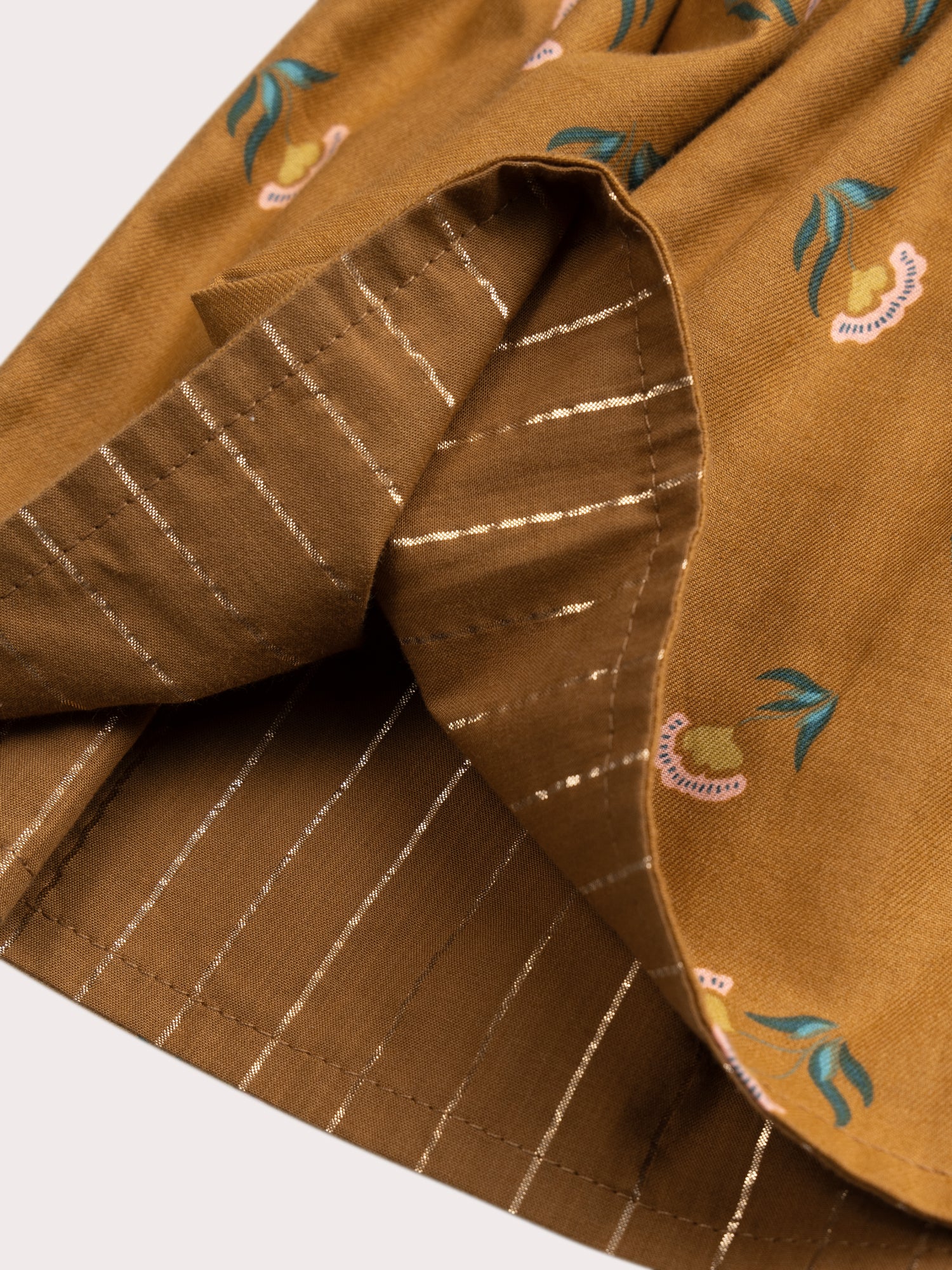 Gonna Reversibile in Twill - Image 3