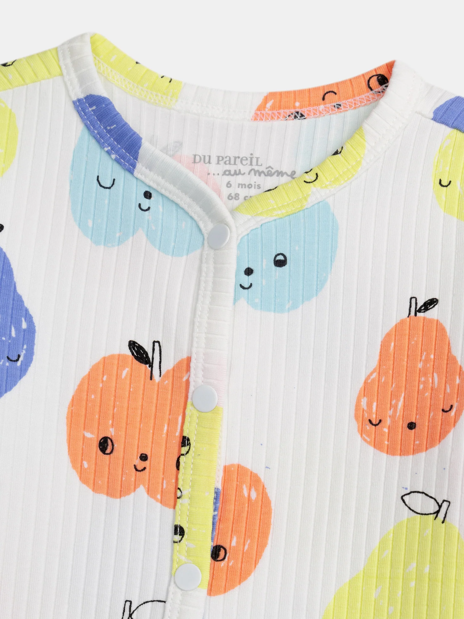 Grenouillère à motifs fruits pour bébé garçon - Image 4