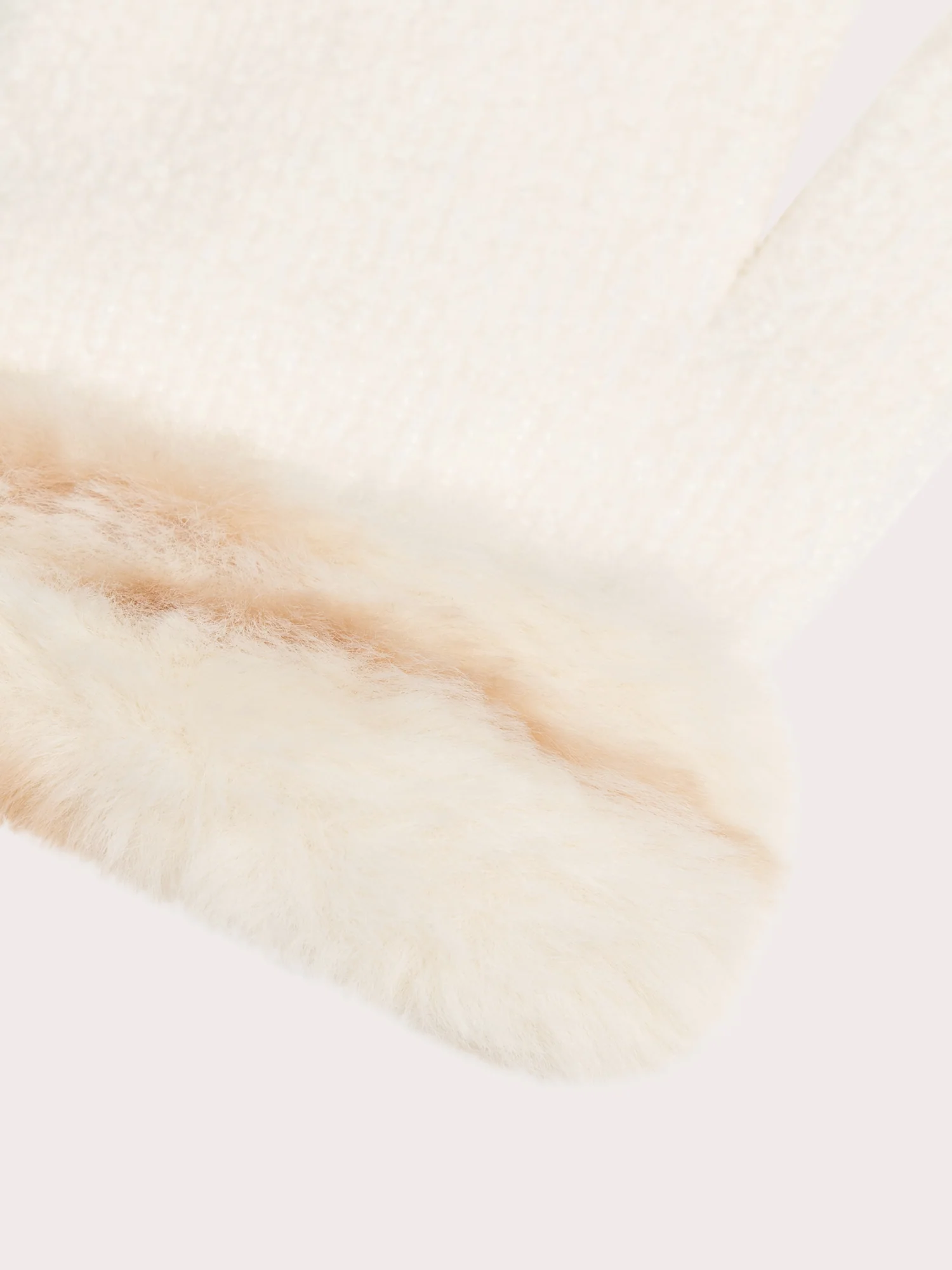 Guanti beige per ragazze - Image 2