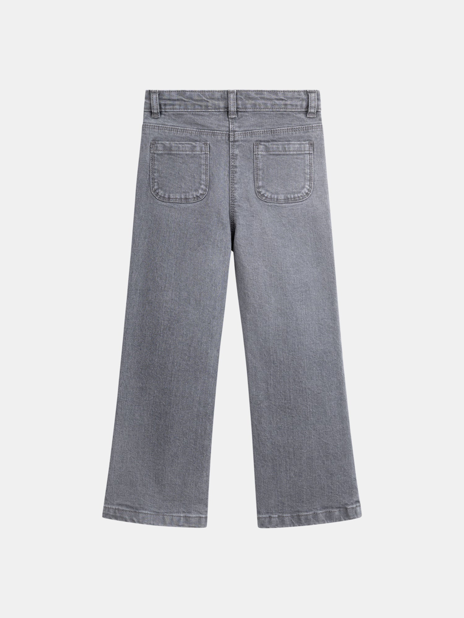 Jean en denim gris a poches pour fille - Image 6
