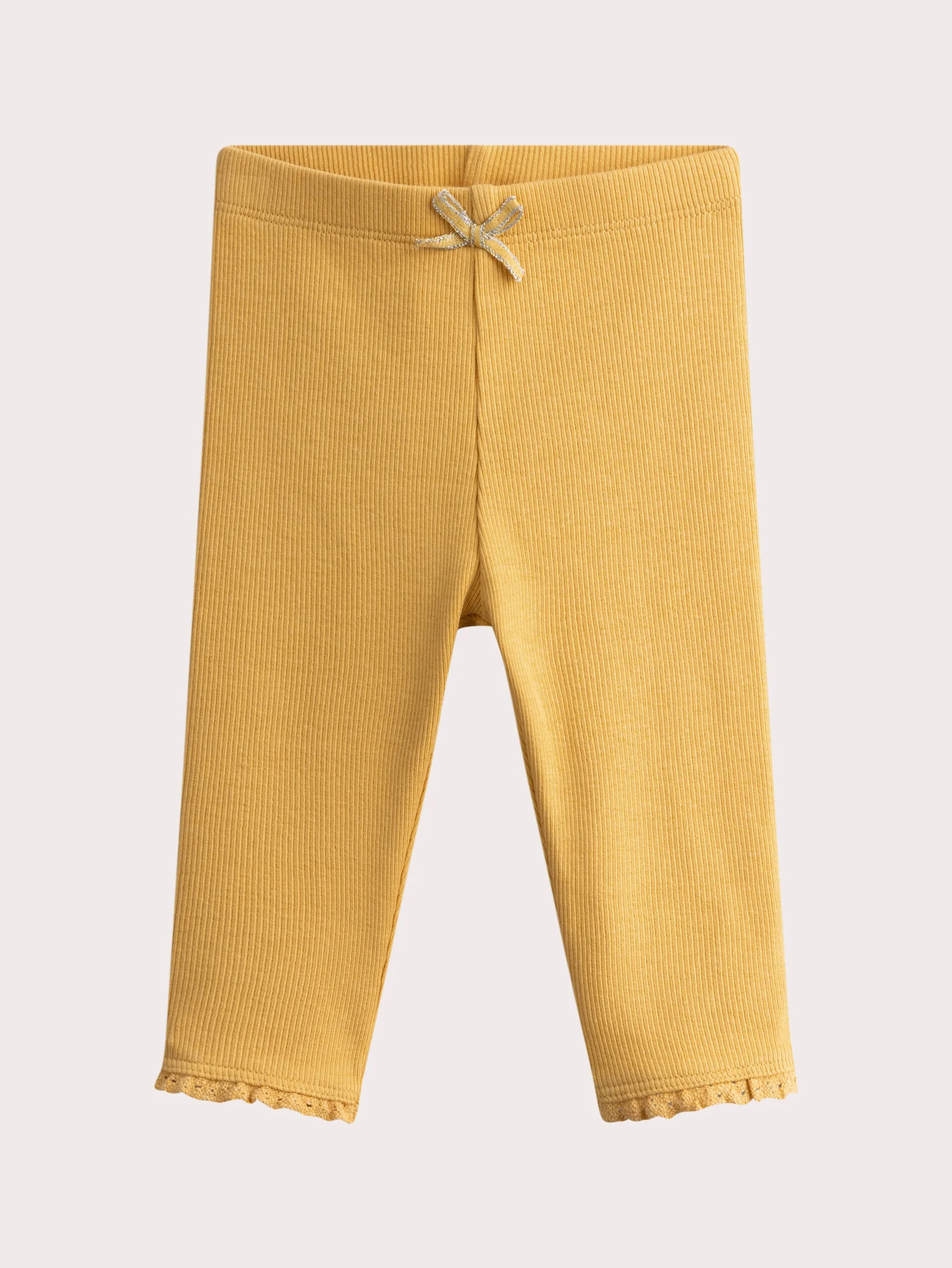 Legging banana rib per bebè ragazza