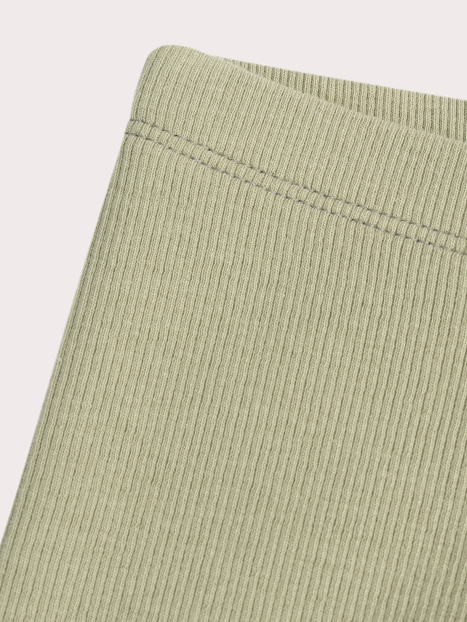 Leggings Khaki a Riga per Bebé Ragazze - Image 2