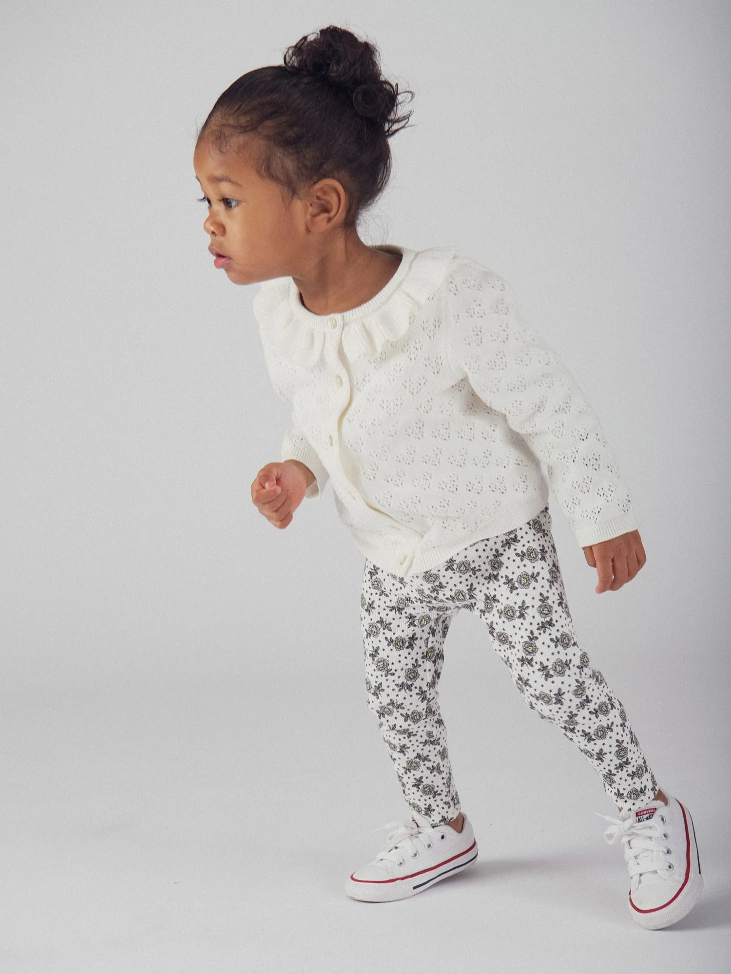 Leggings a Fiori per Bambina - Image 3