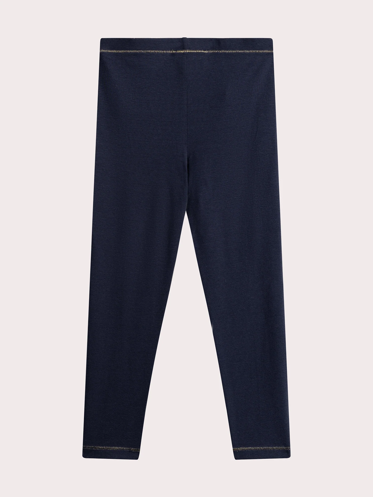 Leggings blu navy per bambina - Image 3