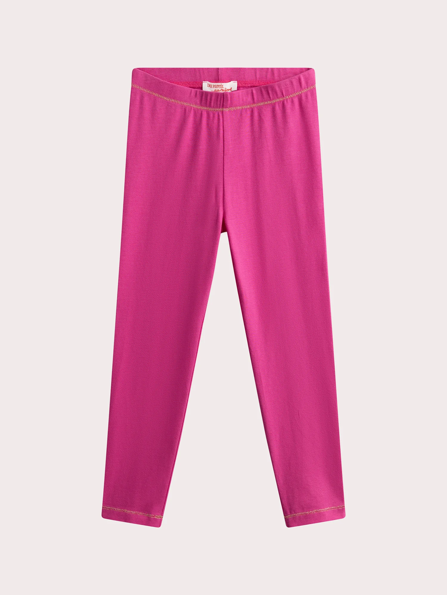 Leggins Rosa Chiaro con Stampato Floreale per Bambina