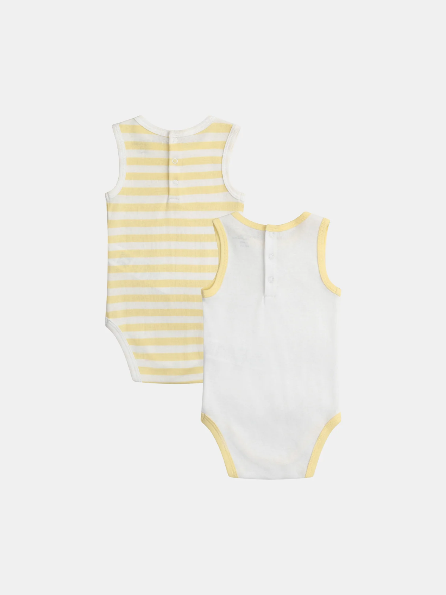 Set di 2 body senza maniche a righe e con motivo tigre per bambino - Image 5