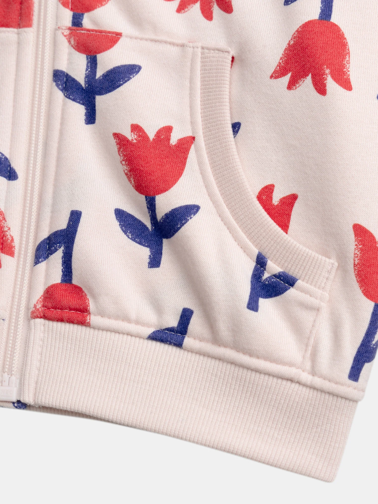 Maglia da jogging rosa con papaveri per ragazze - Image 4