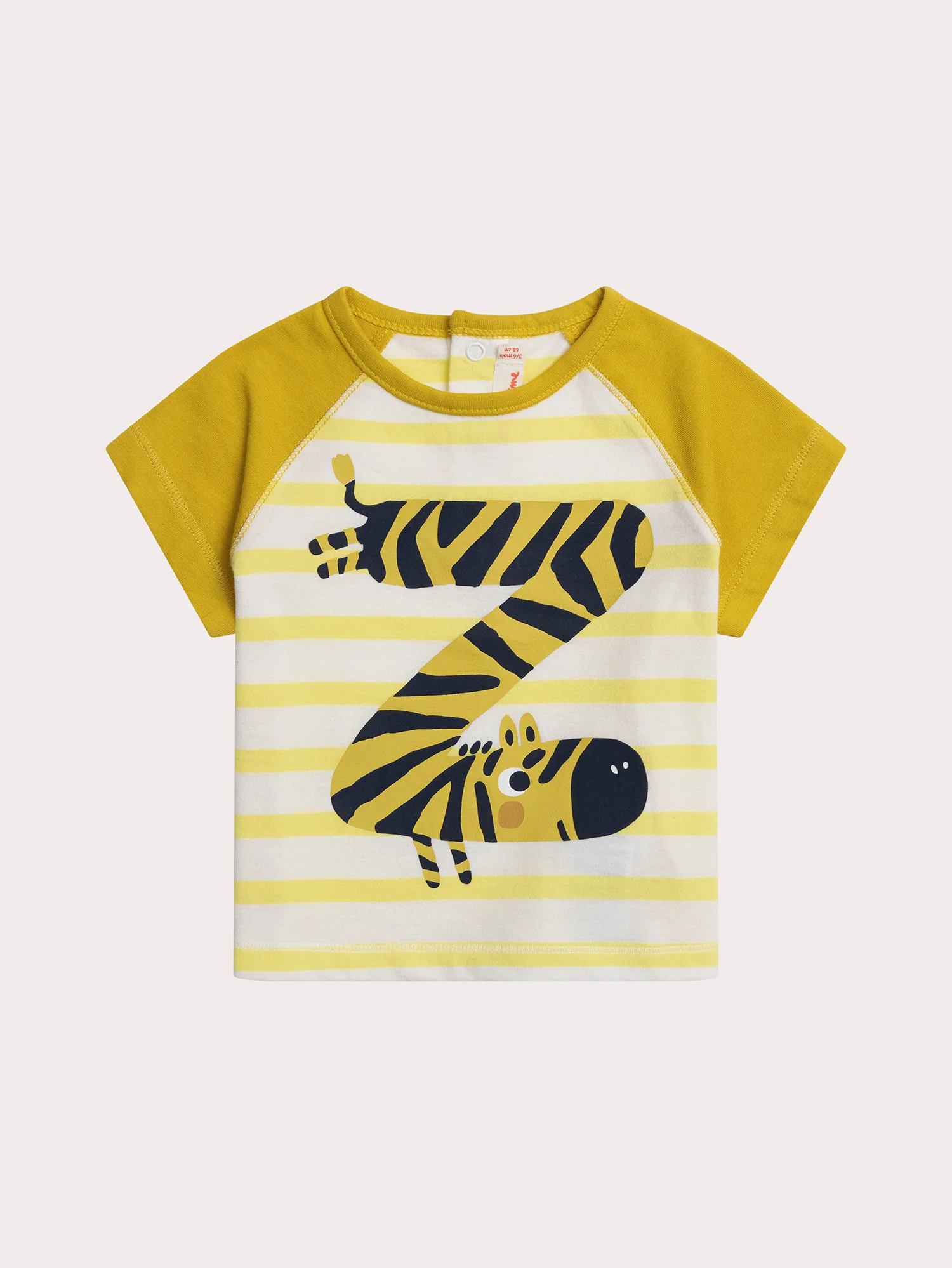 Maglietta zebra per neonato maschio
