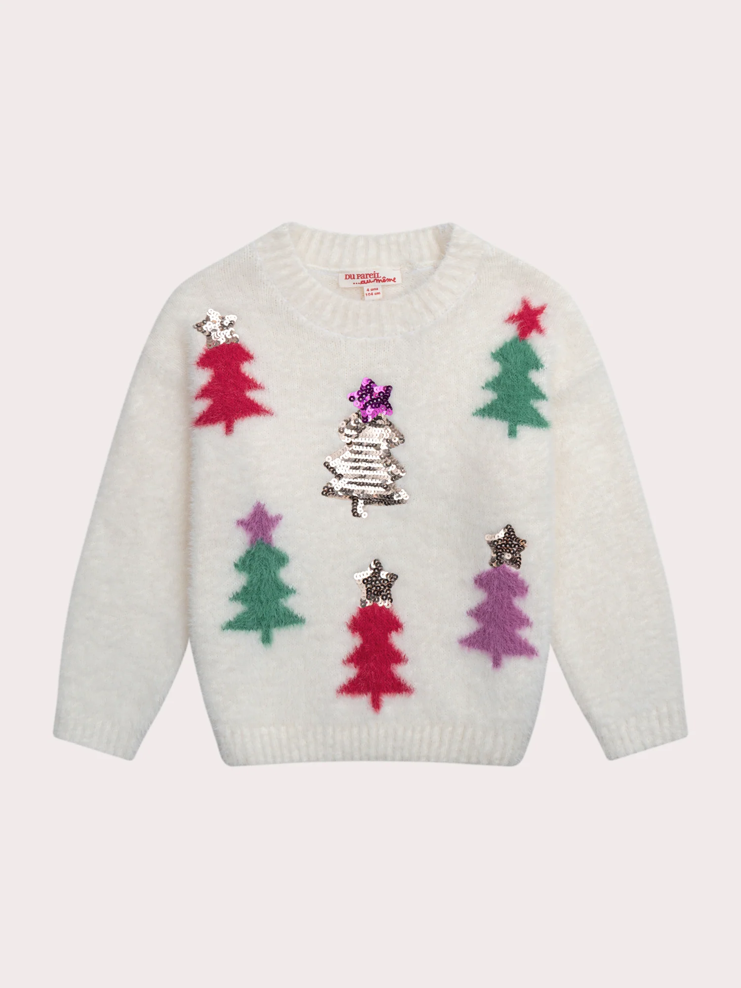 Maglione di Natale con animazione degli alberi di Natale