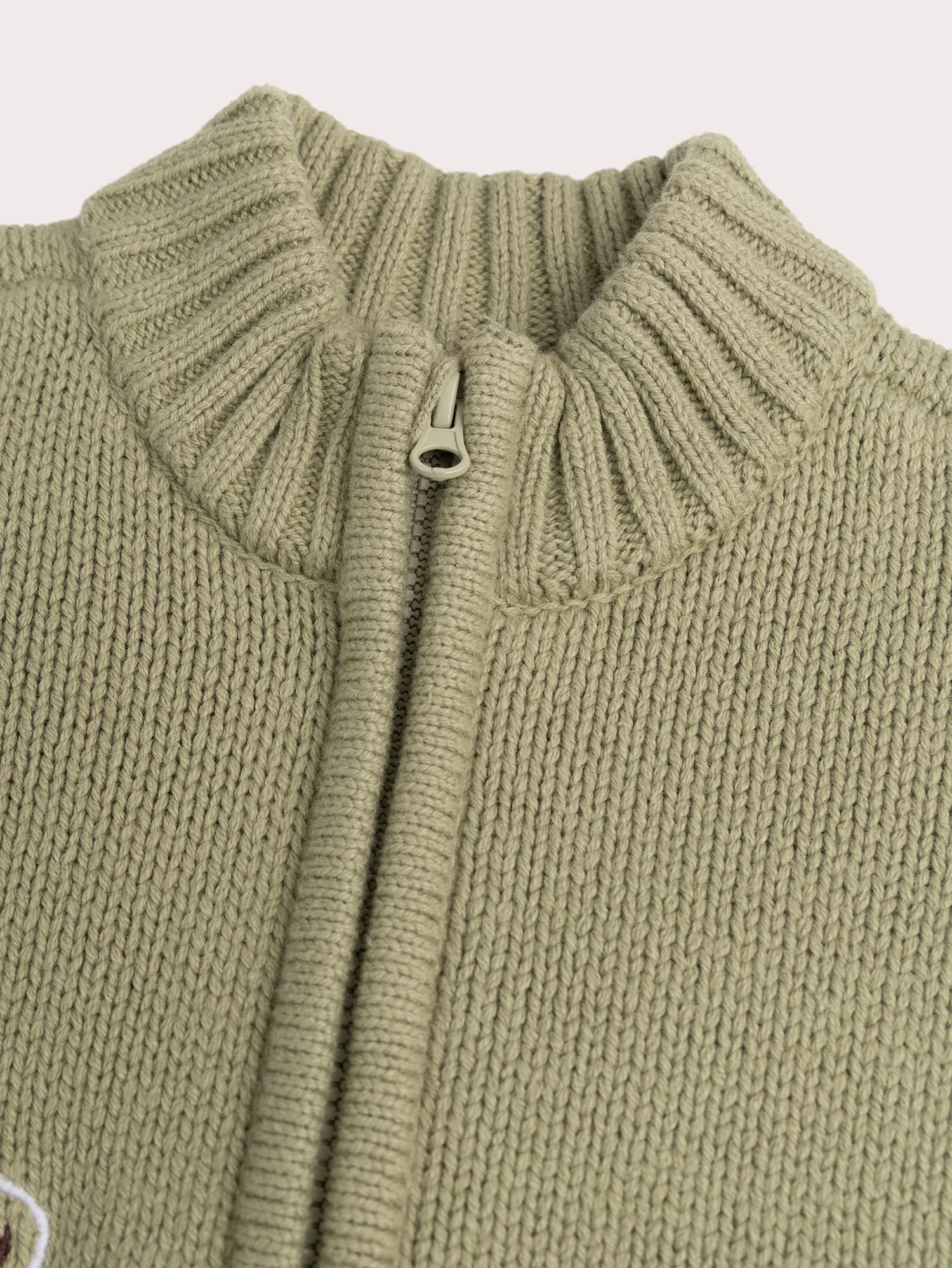 Maglione oliva orso per bambino - Image 2