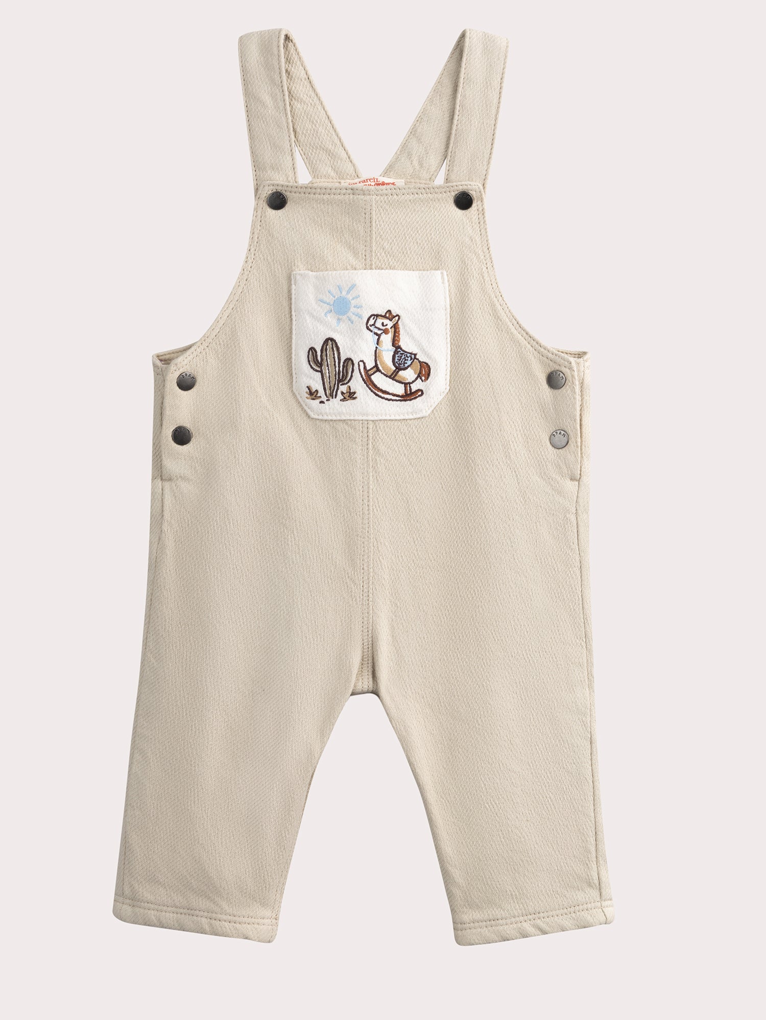 Pagliaccetto beige per bambino