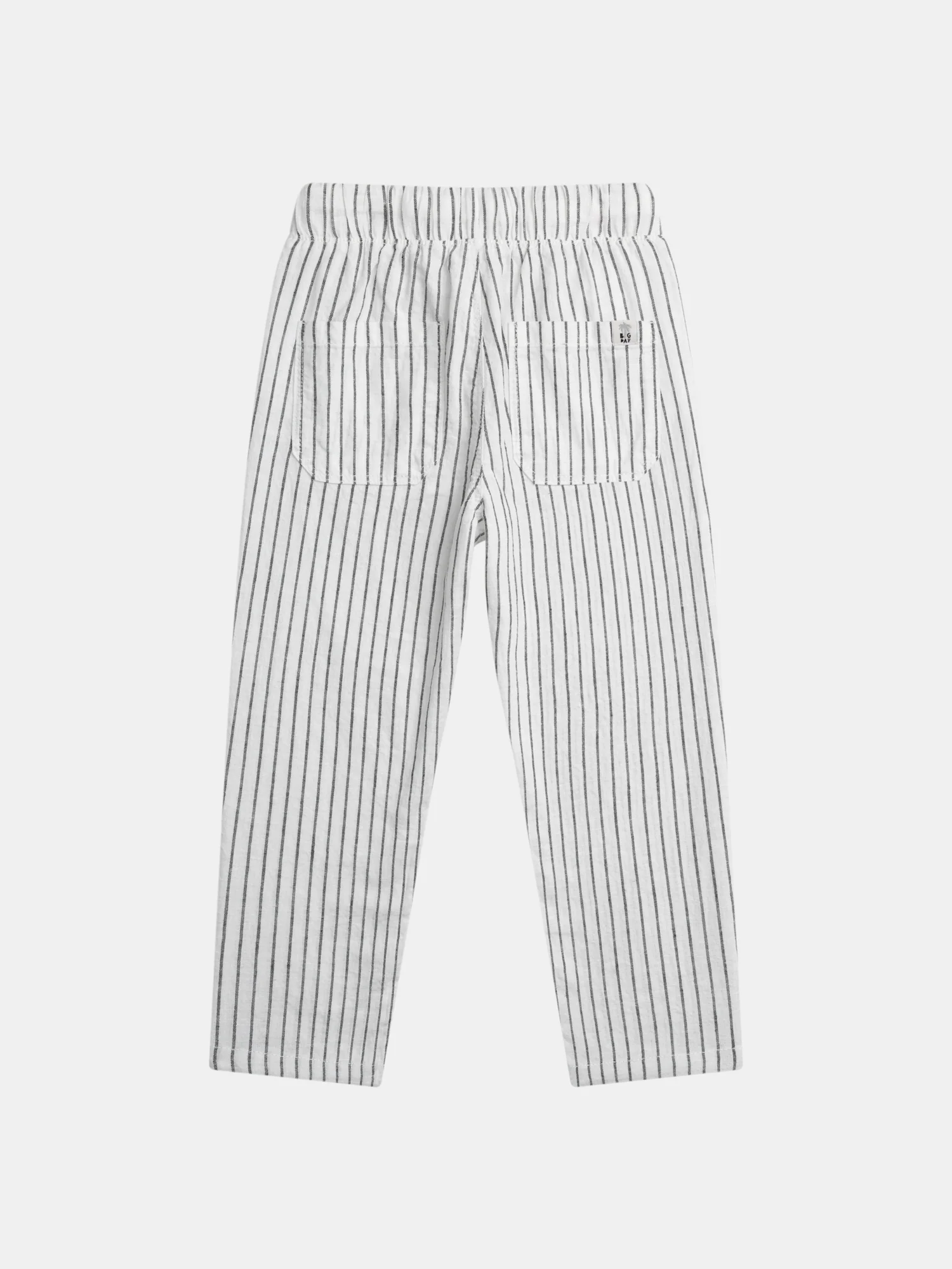 Pantaloni a righe beige per ragazzi - Image 7