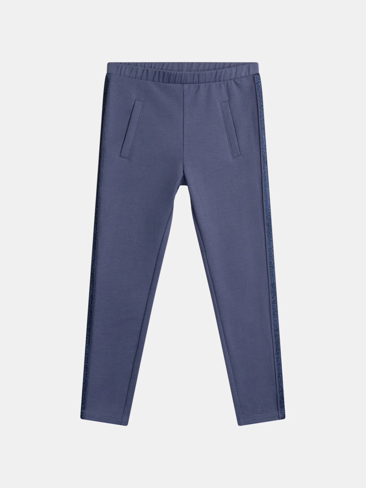 Pantaloni blu con strisce luminose per ragazze