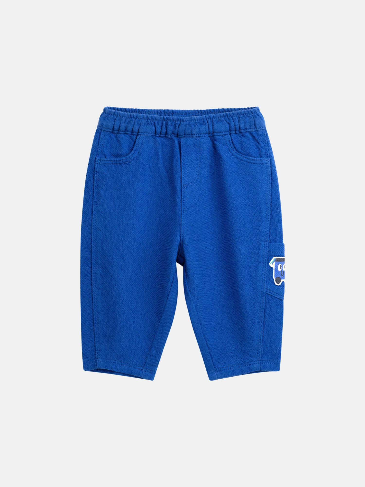 Pantaloni Cargo Blu Cobalto per Bambino