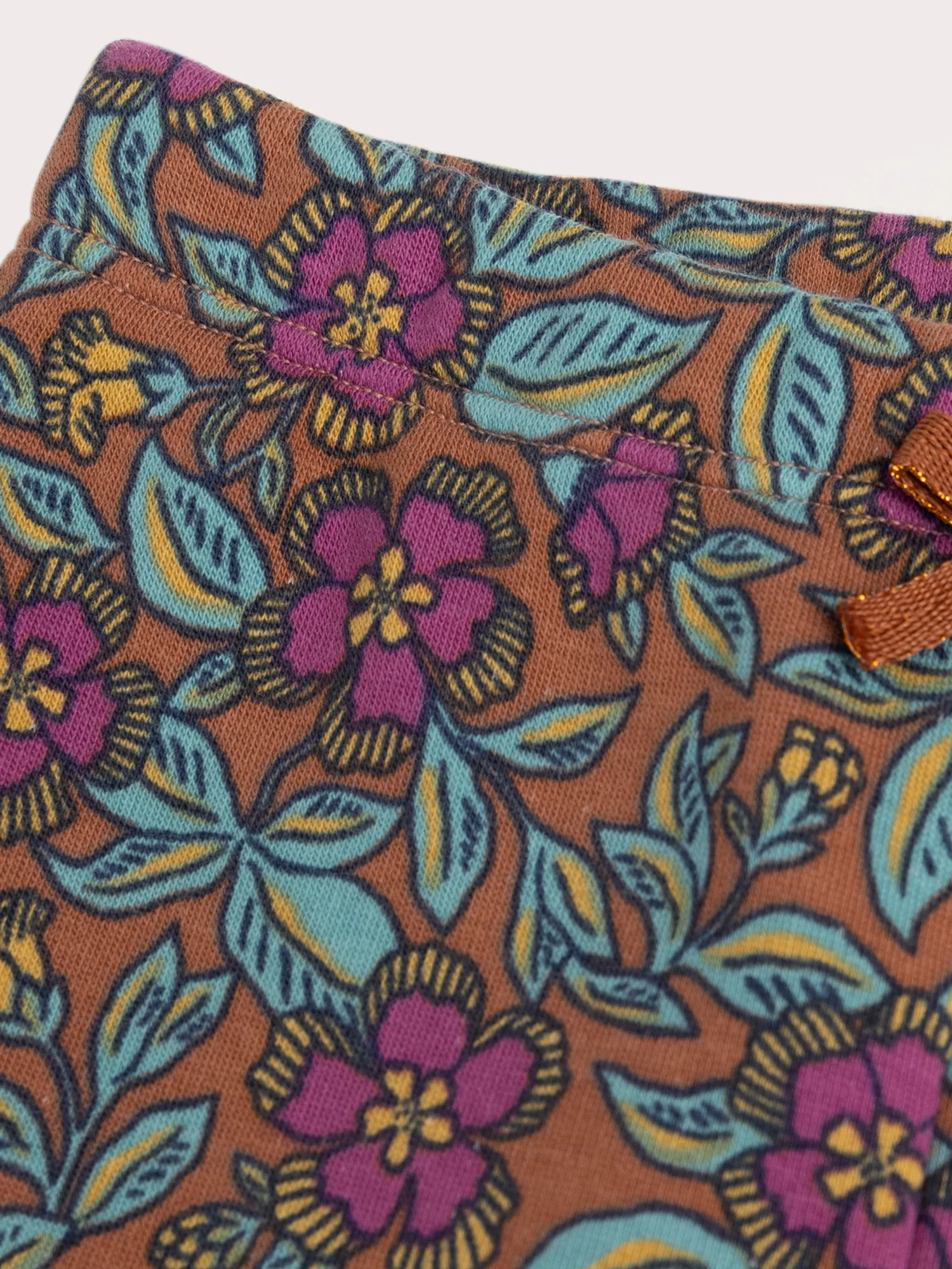 Pantaloni con Motivo Floreale per Bebè Ragazze - Image 2
