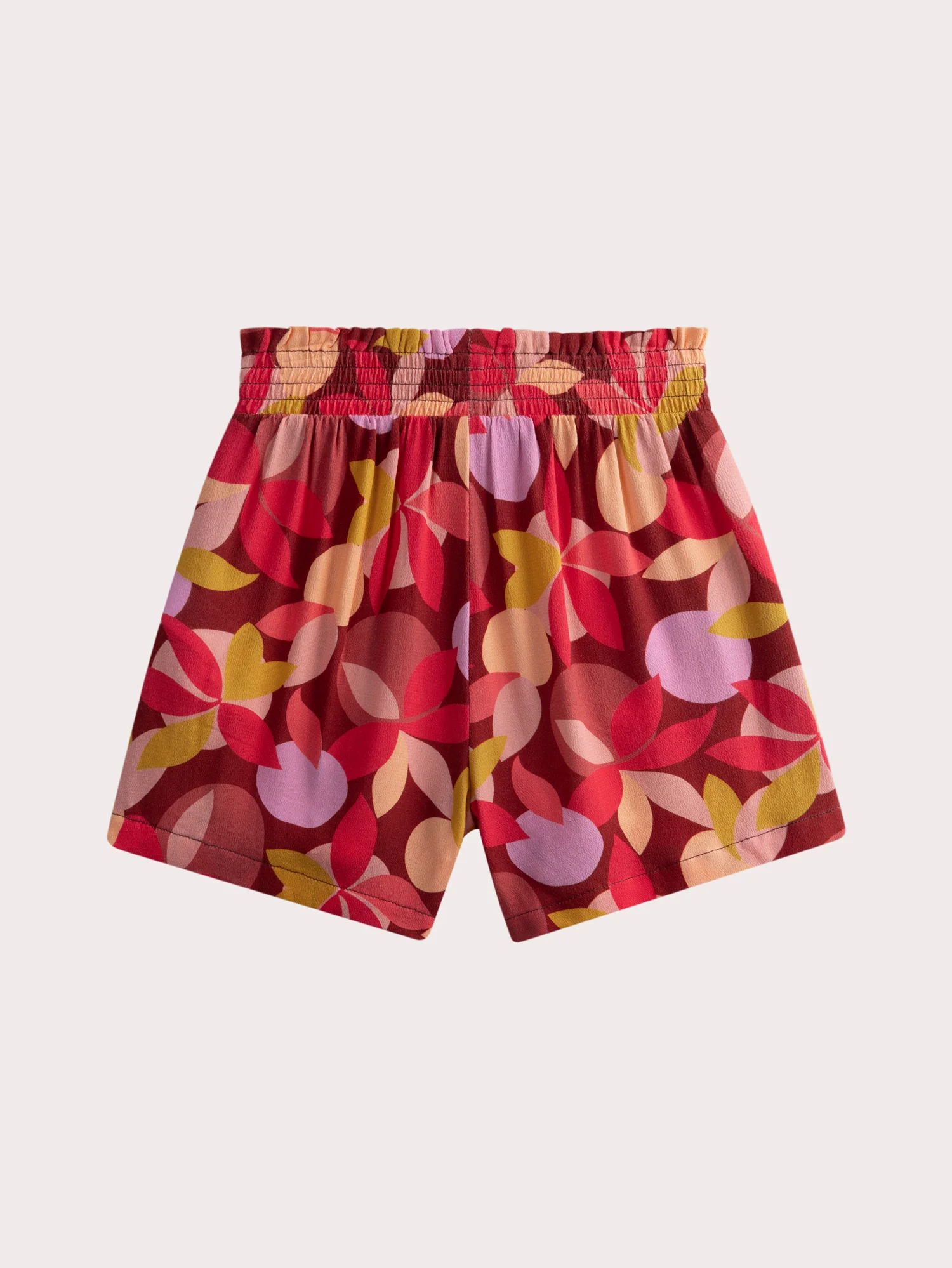 Pantaloni corti fluidi stampati a fiori - Image 3