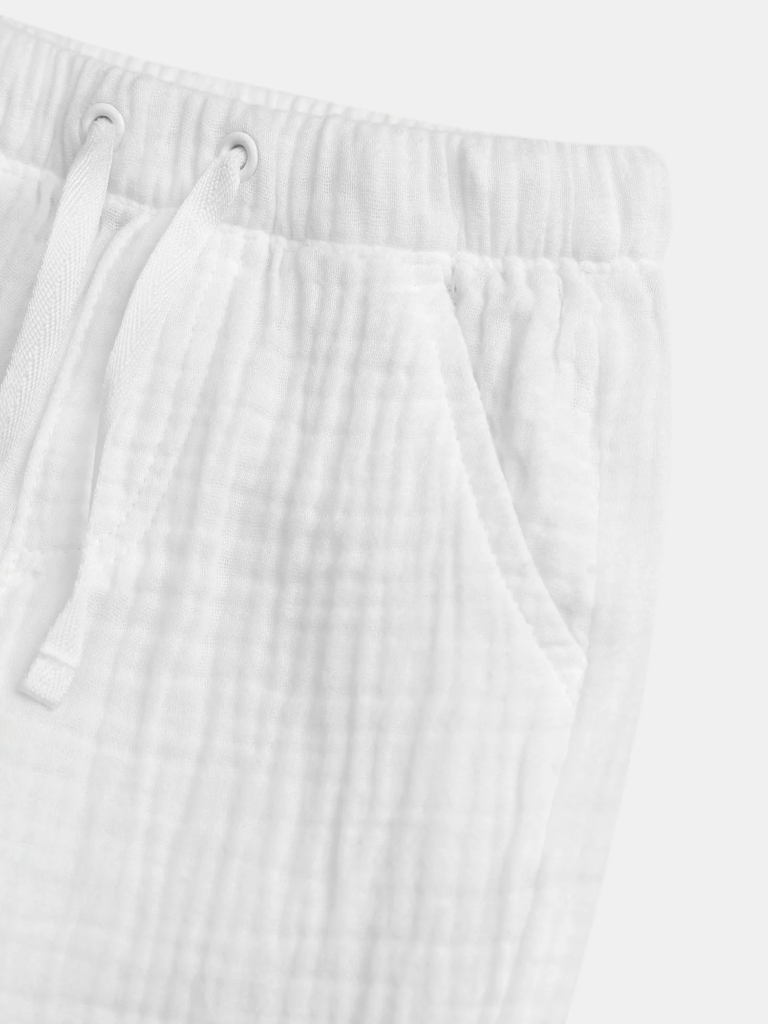 Pantaloni Ecru con Orlo Regolabile per Bambini - Image 4