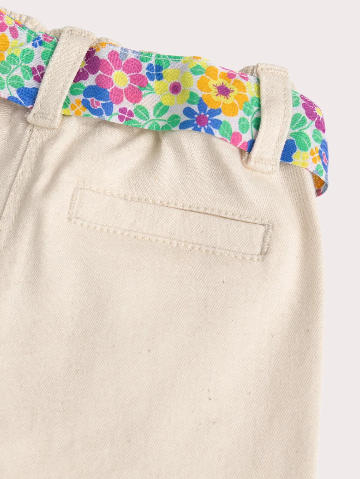 Pantaloni ecru per bambina - Image 3