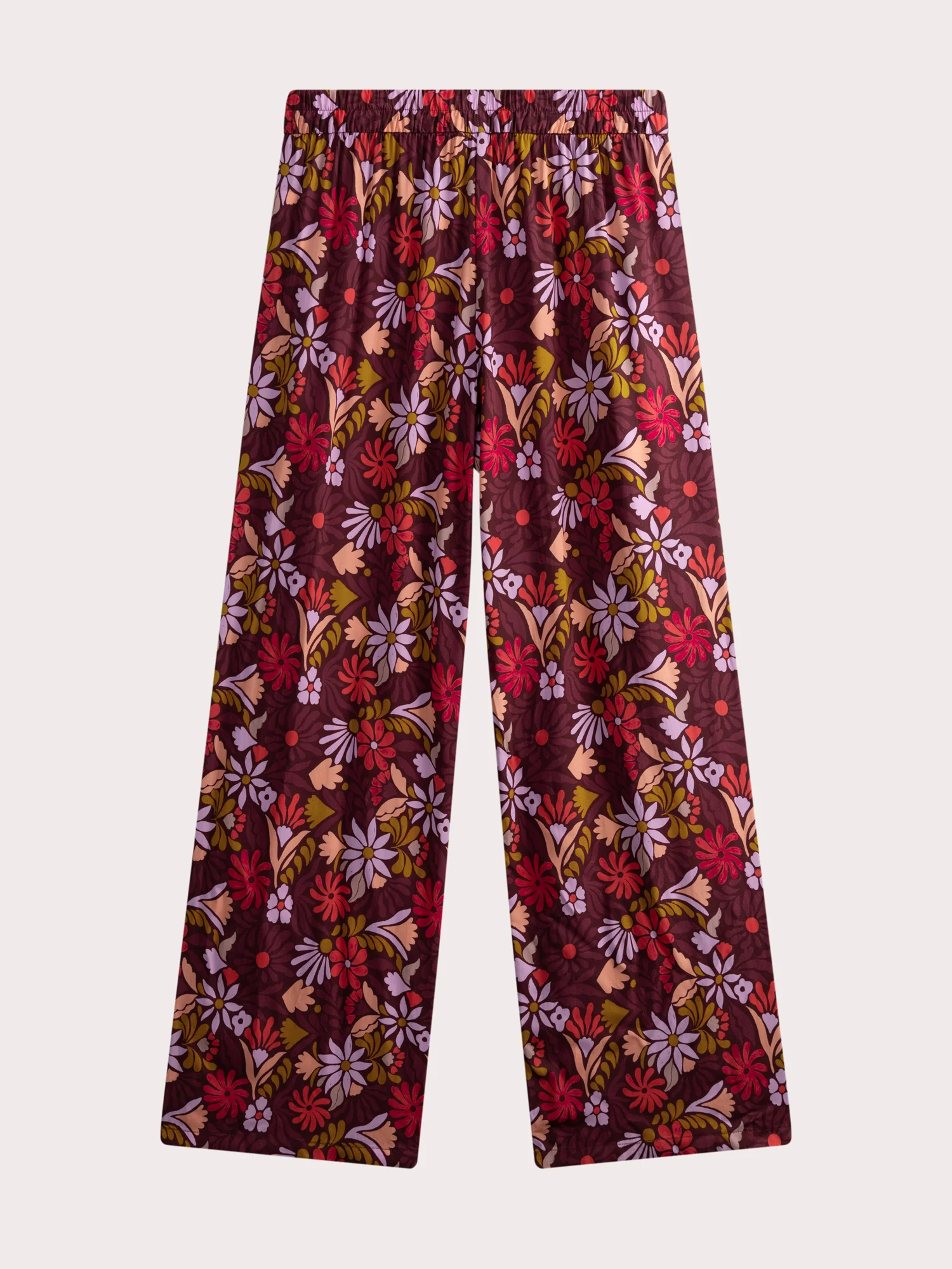 Pantaloni fluidi stampati per donna - Image 3
