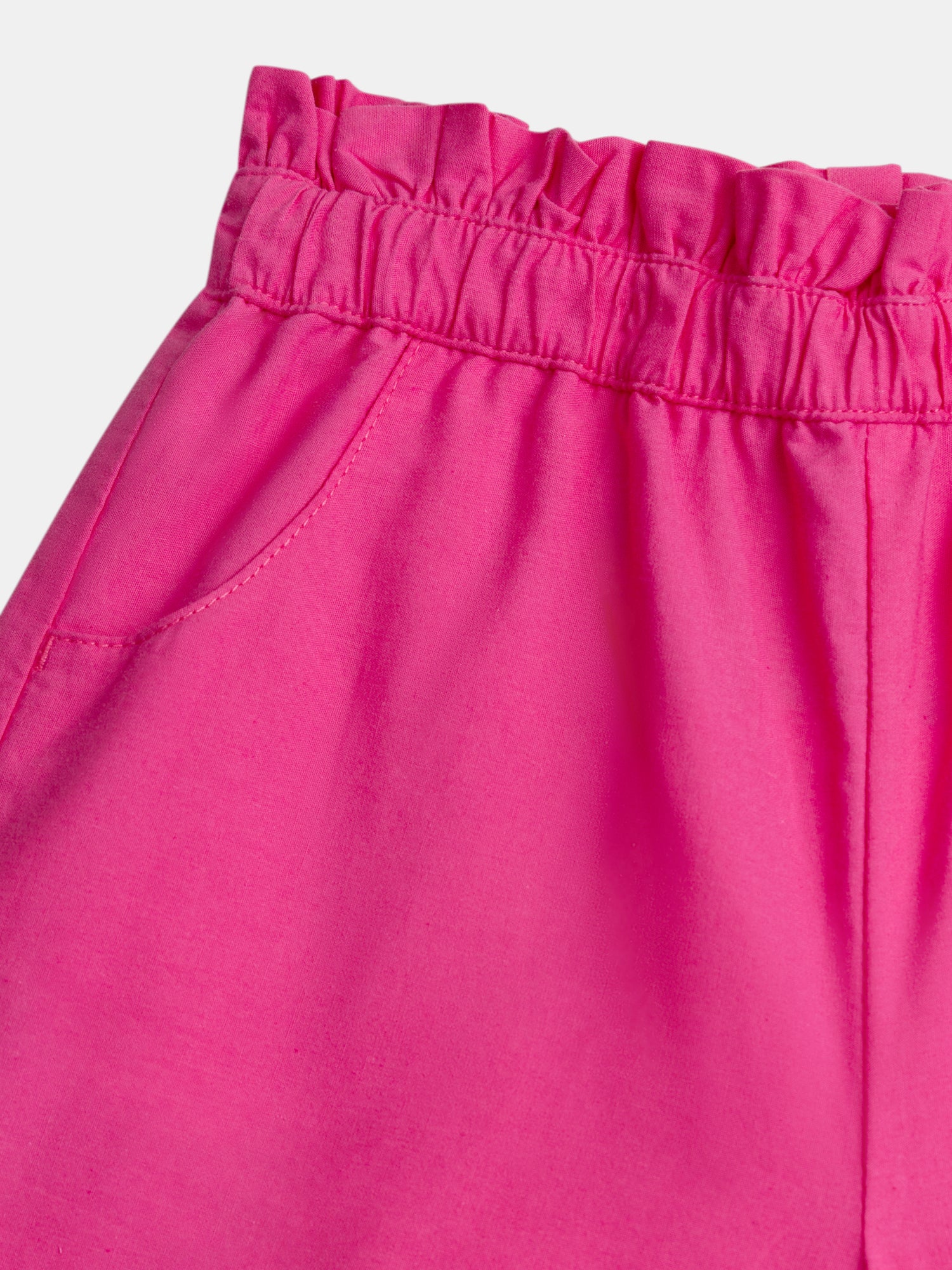 Pantaloni rosa con ricamo inglese per ragazze - Image 4