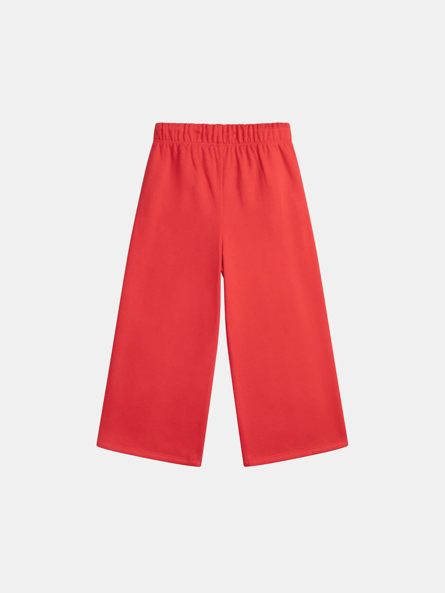 Pantaloni rossi in felpa con strisce colorate per ragazze - Image 5