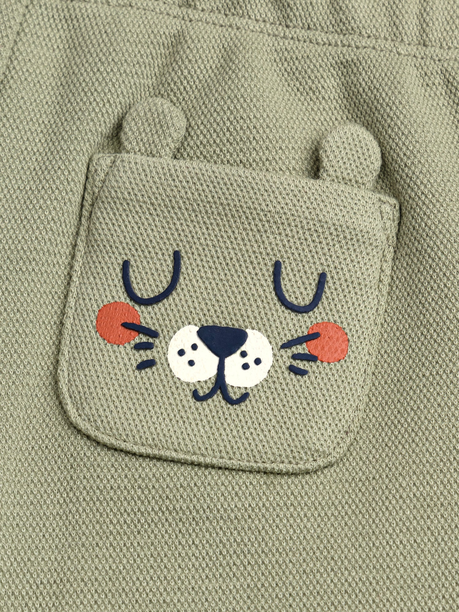 Pantaloni sportivi kaki con tigre per bebe - Image 6