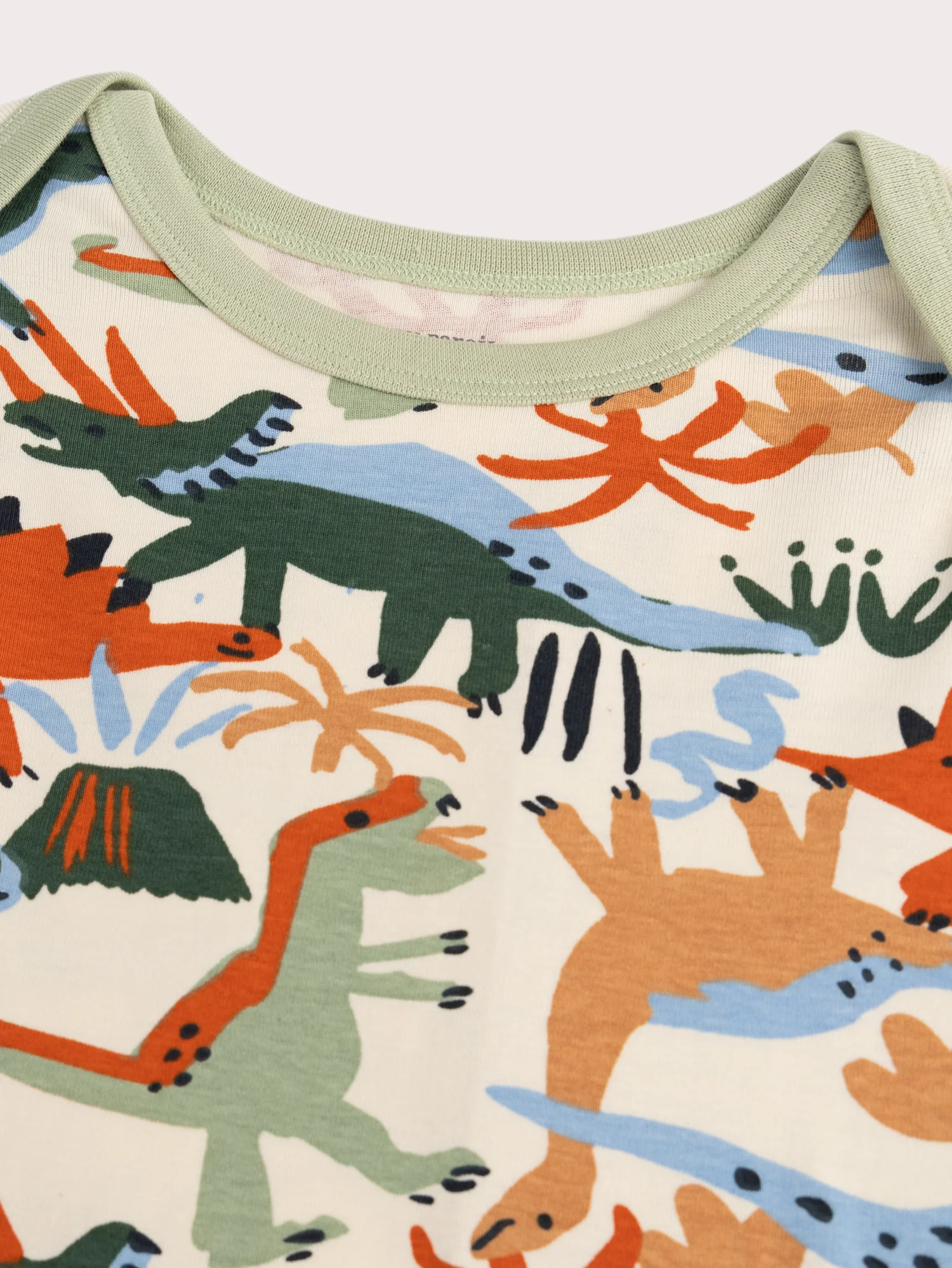 Pigiama ecru dinosauro per bambino - Image 4