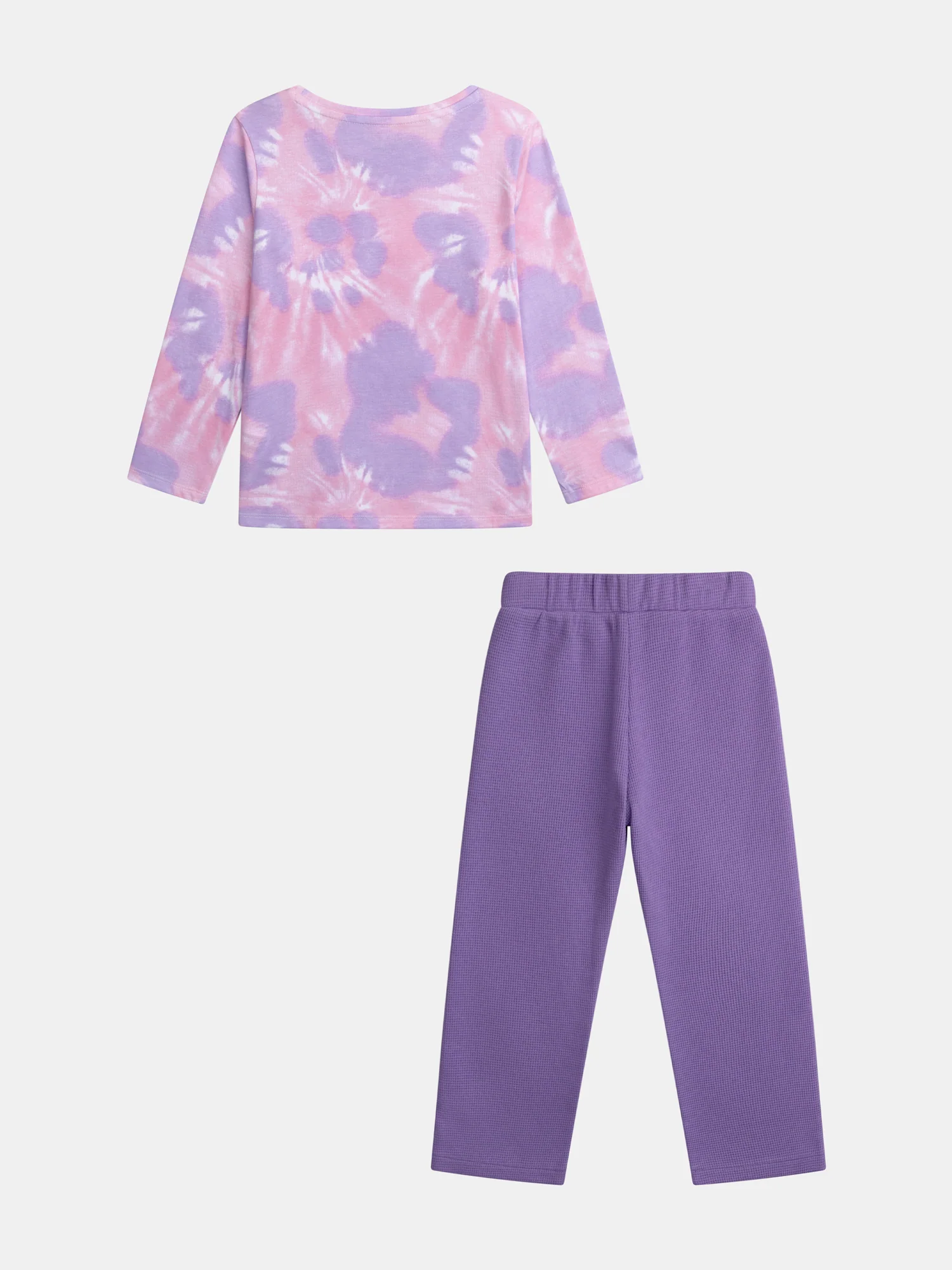 Pigiama Tie-Dye Viola con Motivo 'Pony Skateboarding Fever' per Ragazze - Image 12