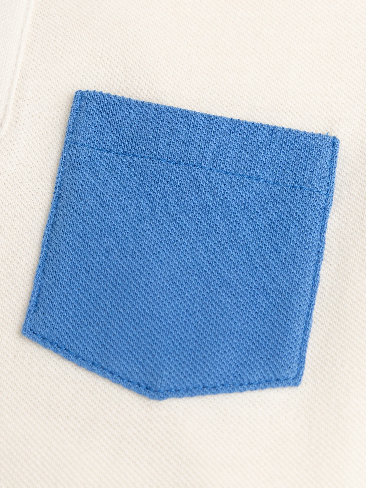 Polo a Maniche Corte Color Block - Image 3