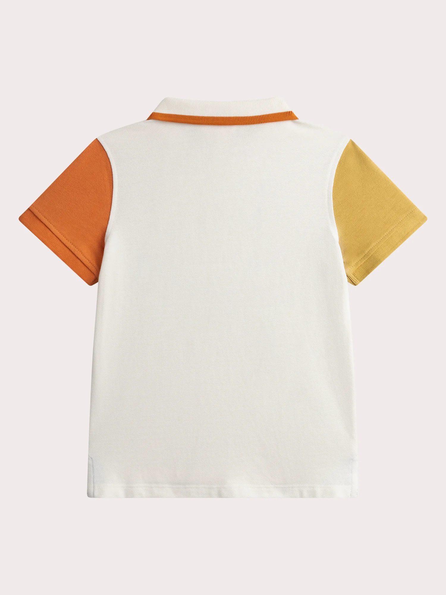 Polo a Maniche Corte Color Block - Image 4