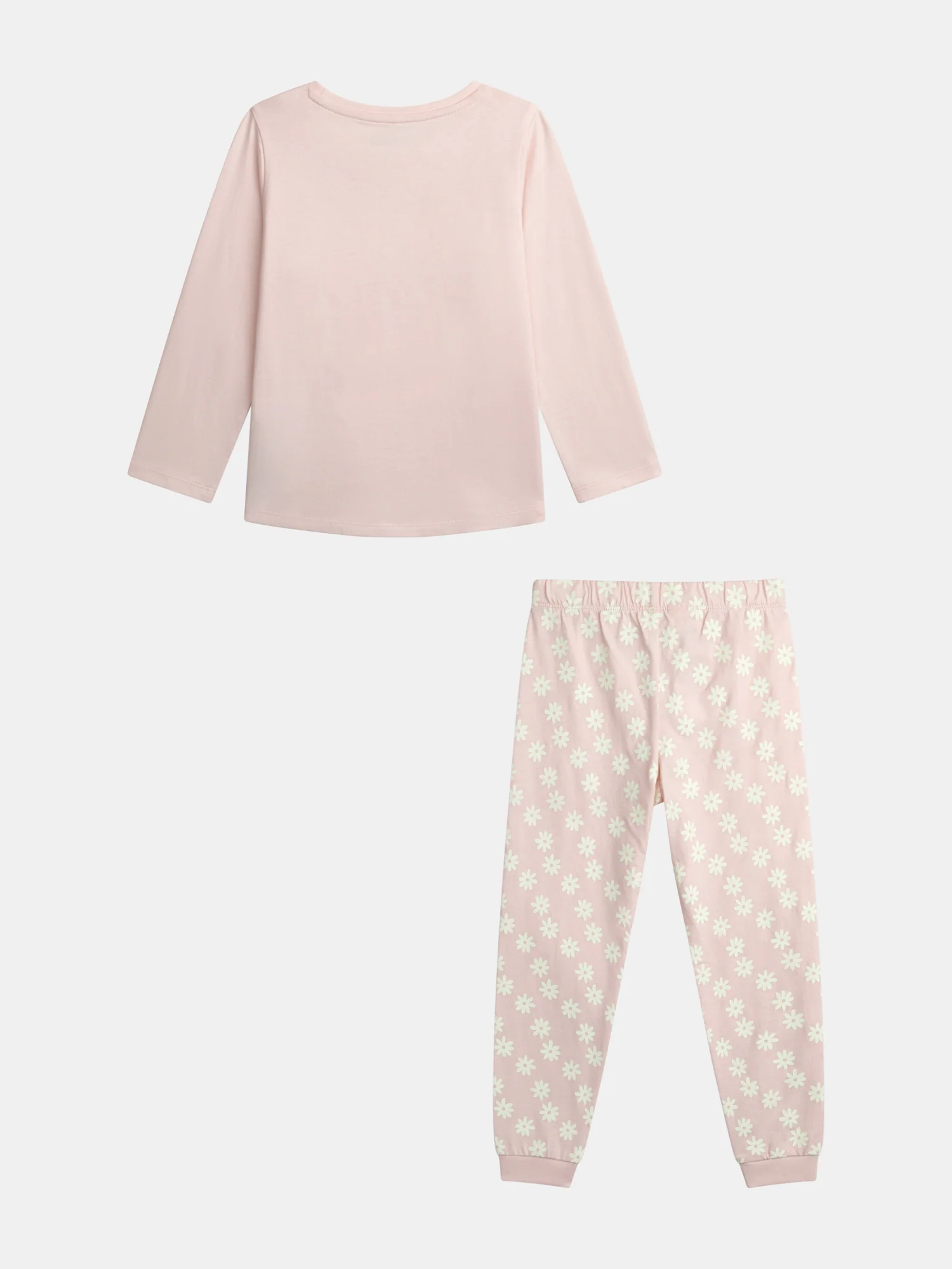 Pyjama long phosphorescent  rose poudré à motif licorne pour enfant fille - Image 13
