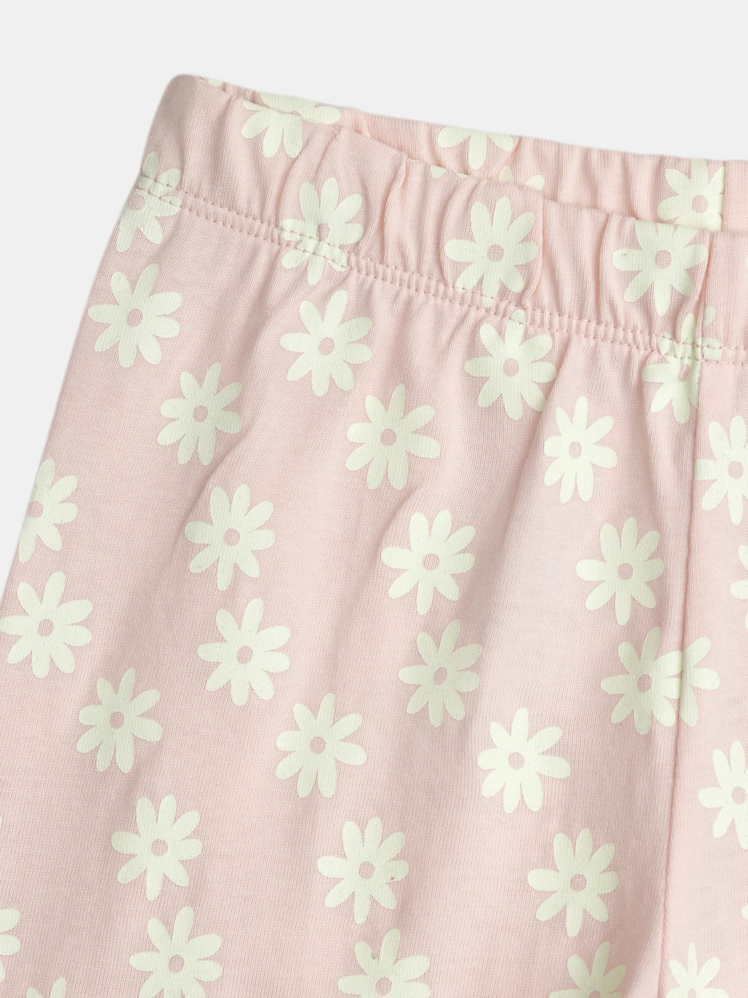 Pyjama long phosphorescent  rose poudré à motif licorne pour enfant fille - Image 9