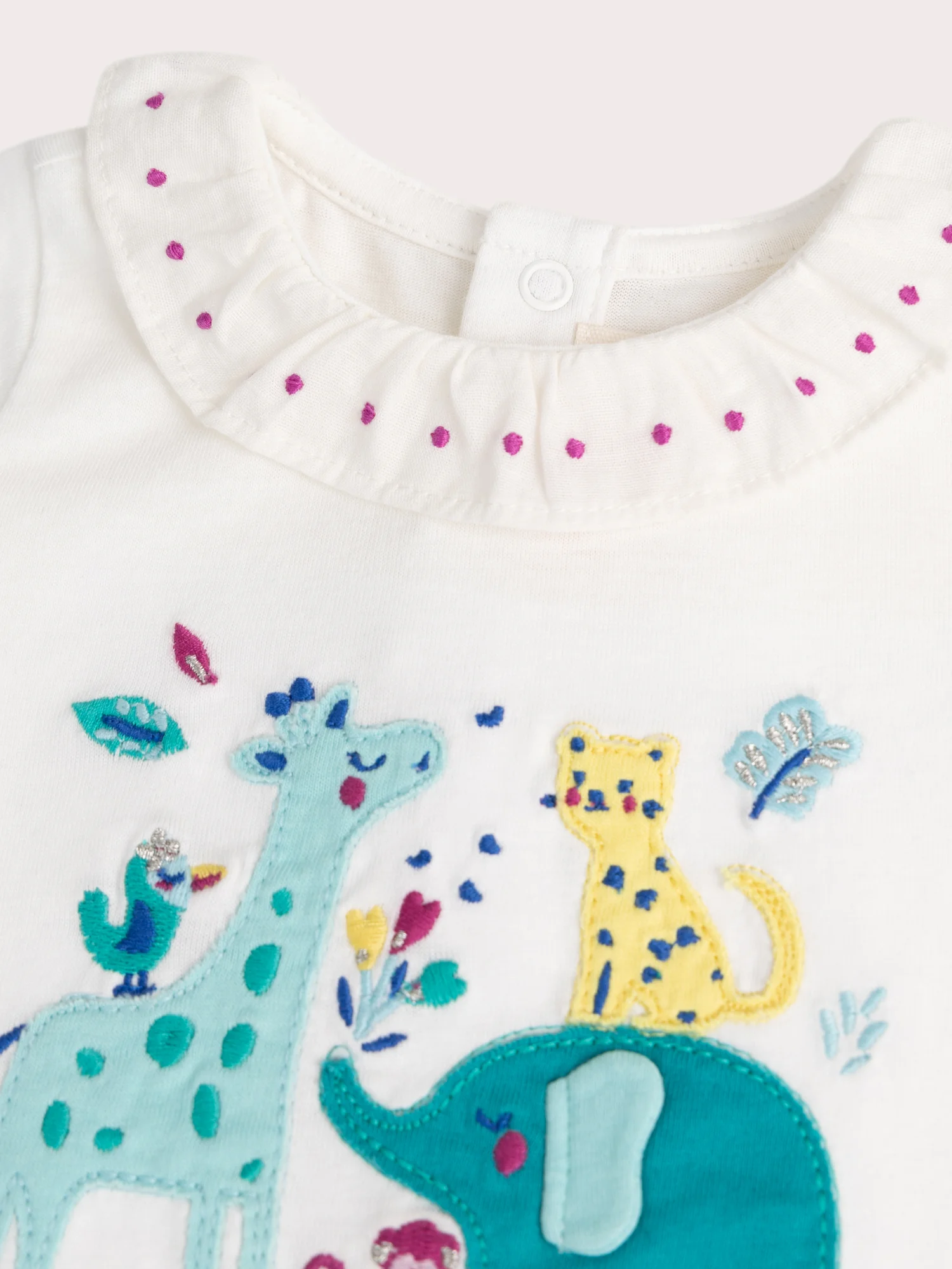 Reggiseno fantasia ecru per bambina - Image 3