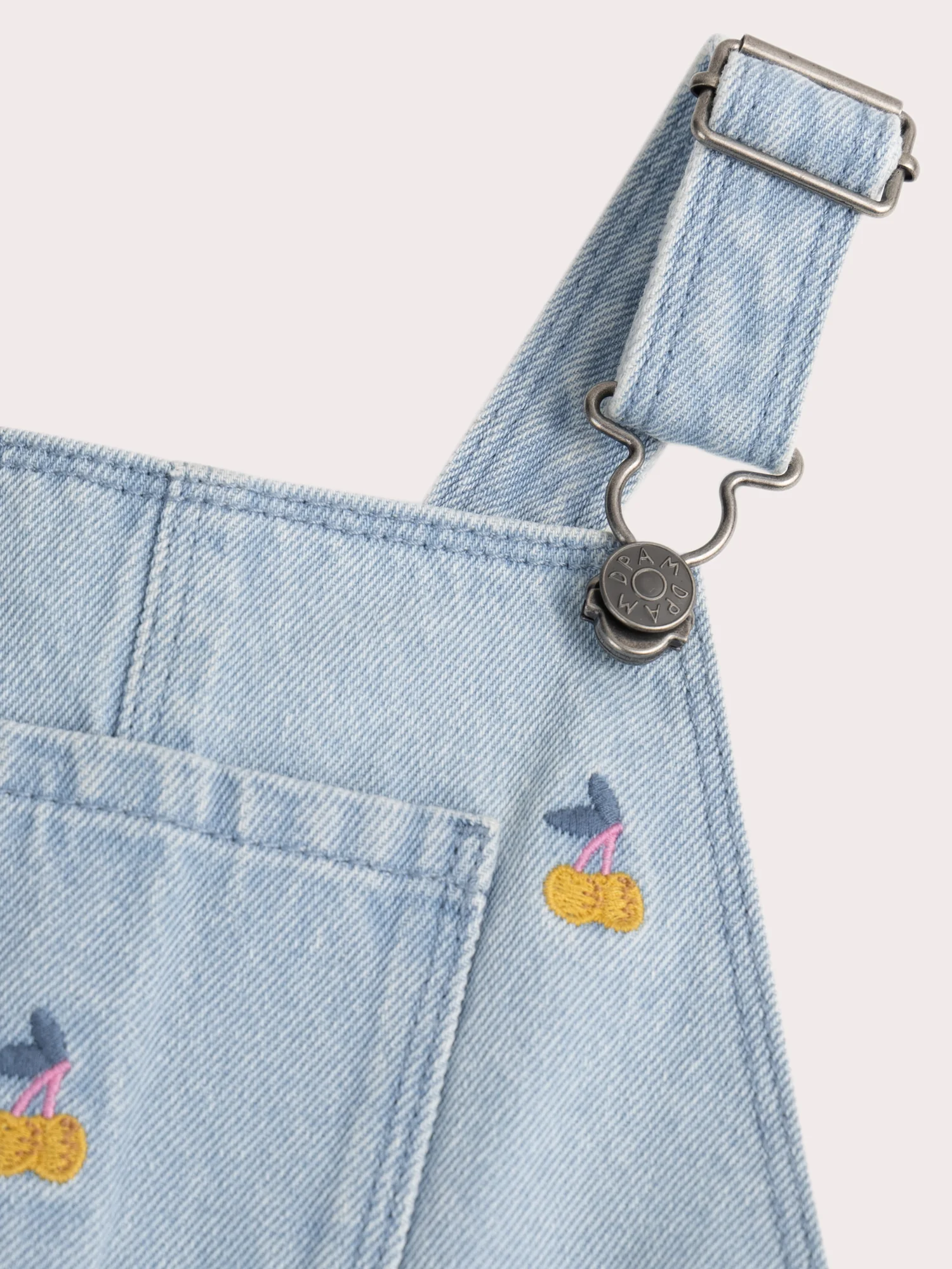 Salopette in Denim Ricamata - Image 2