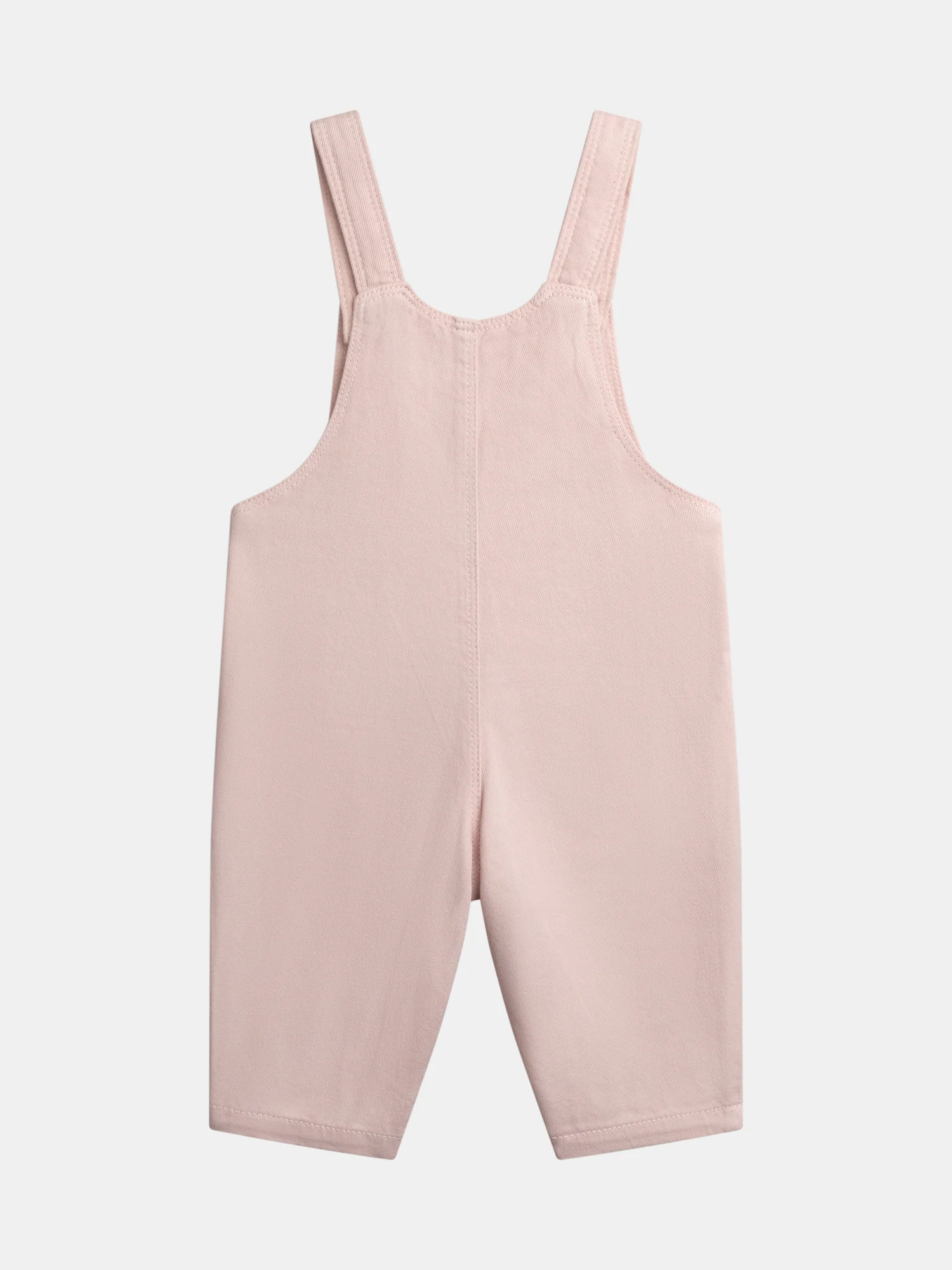 Salopette rosa vintage con ricamo di limone per bambina - Image 6