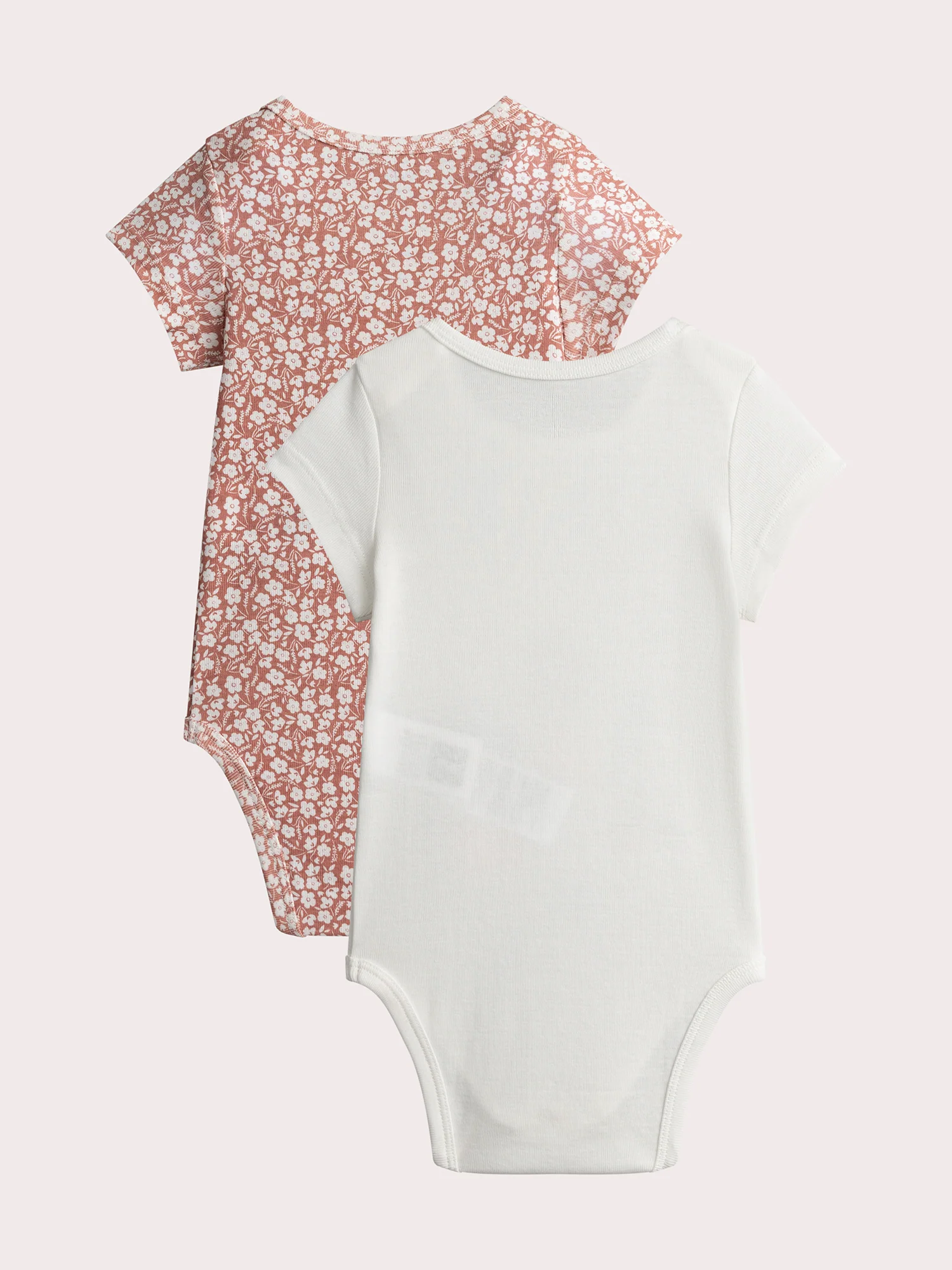 Set di 2 Bodys con Stampa Floreale per Bambina - Image 6