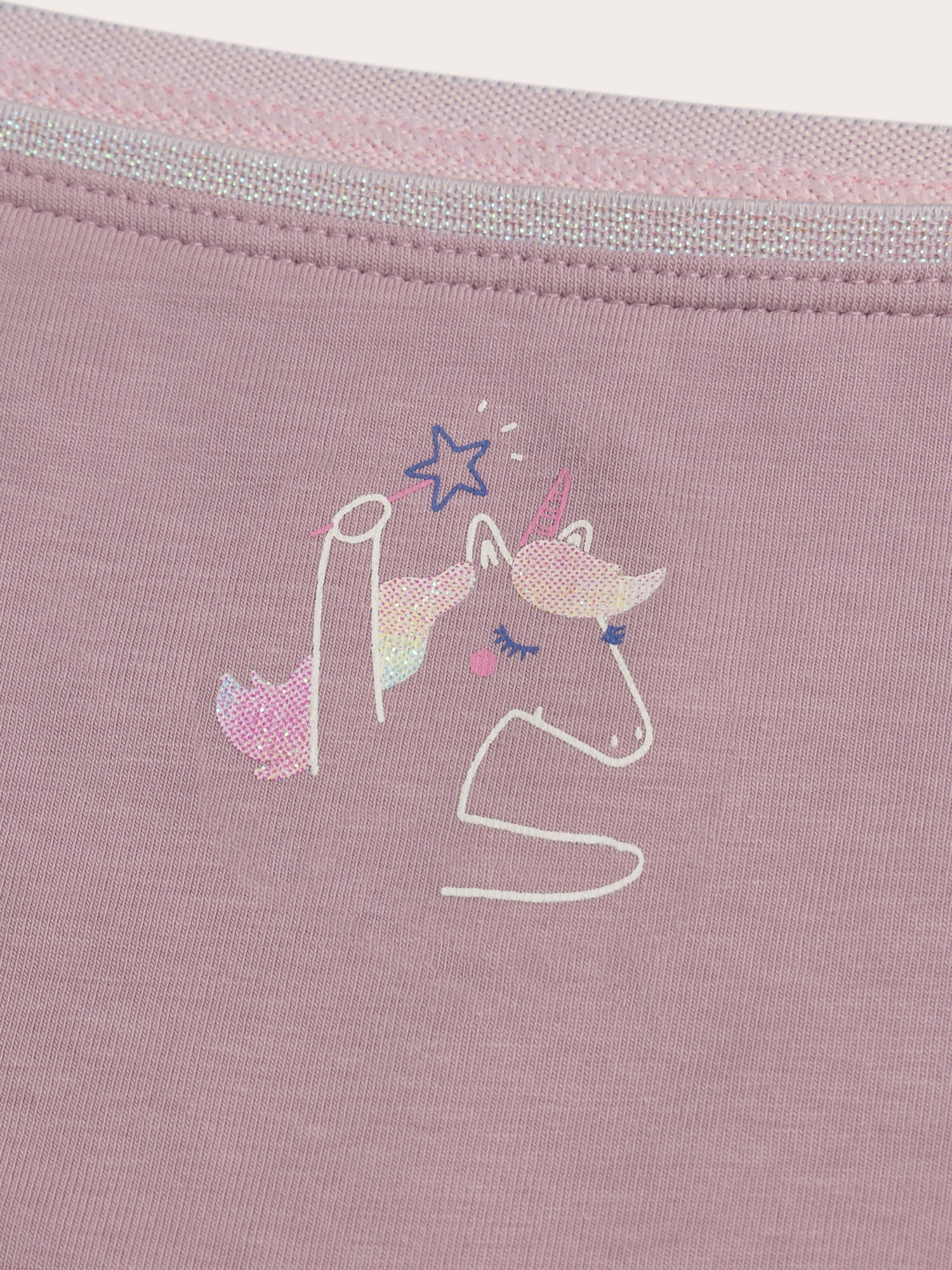 Set di 5 Shorty Unicorni per Bambine - Image 3