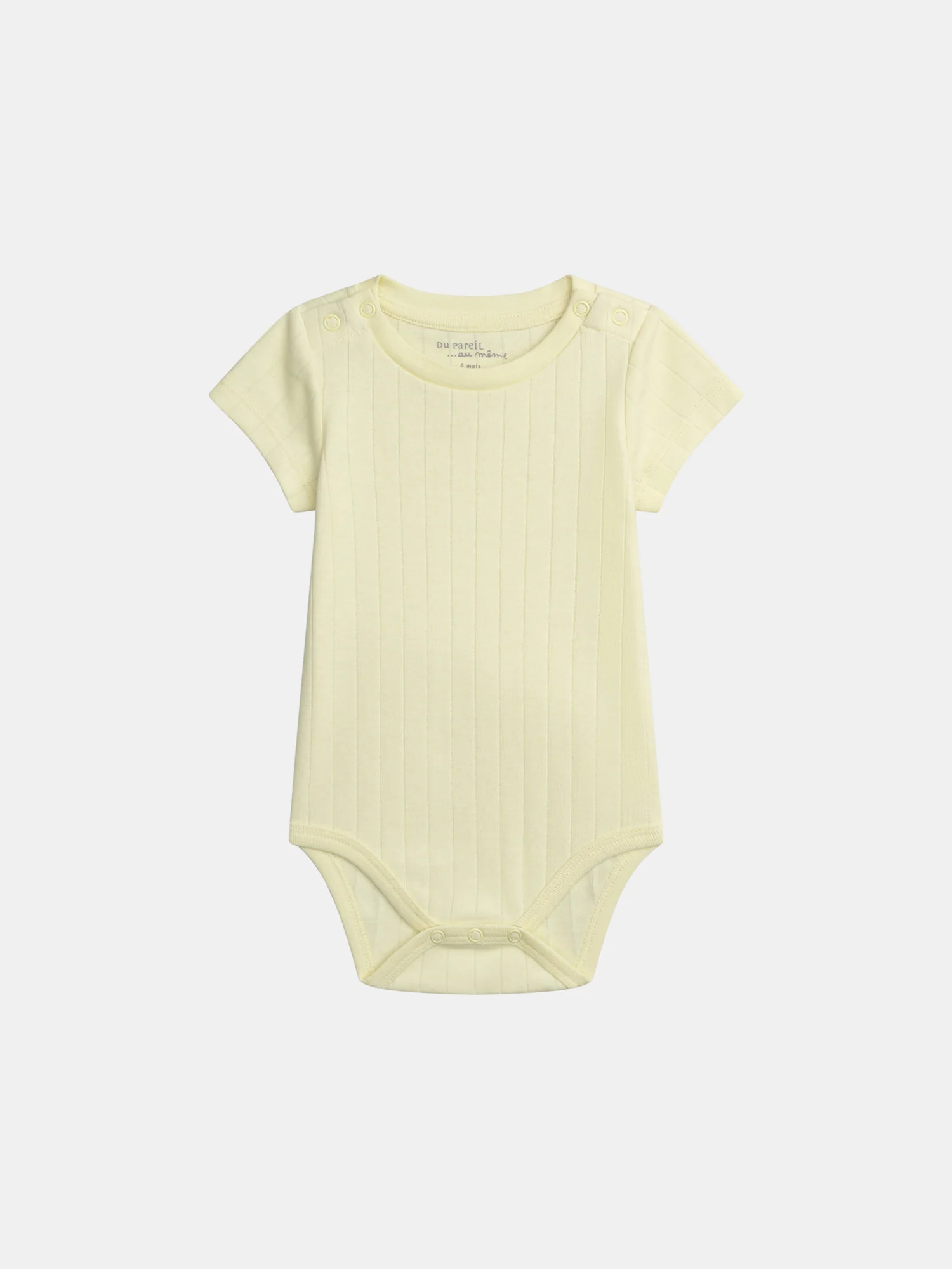 Set neonato con salopette corta e body per bambini - Image 2