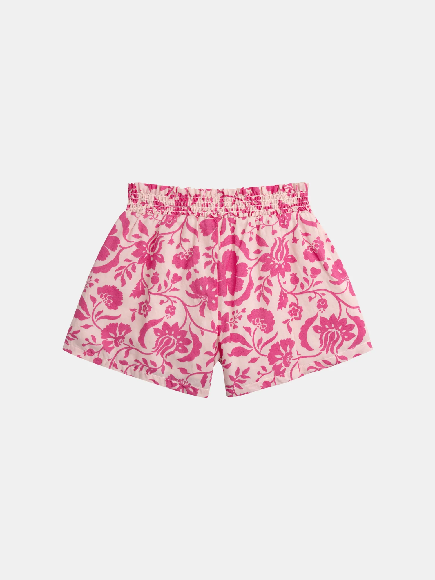 Short Rosa con Stampa Floreale per Ragazze - Image 4