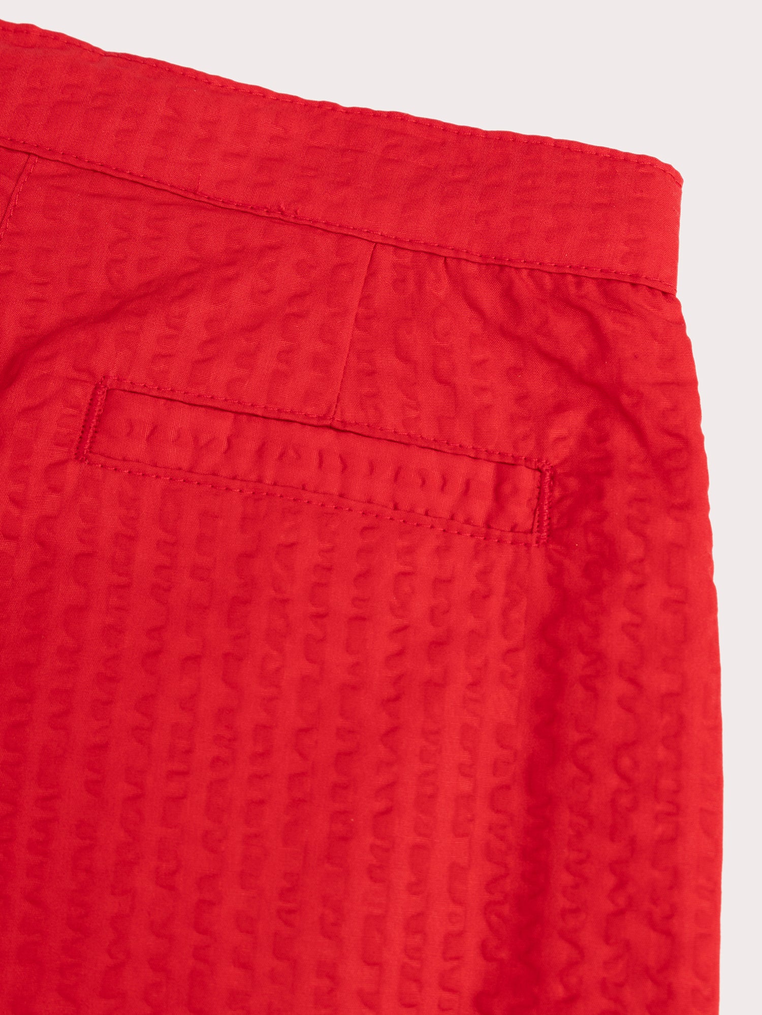 Shorts Rossi Plissettati - Image 3