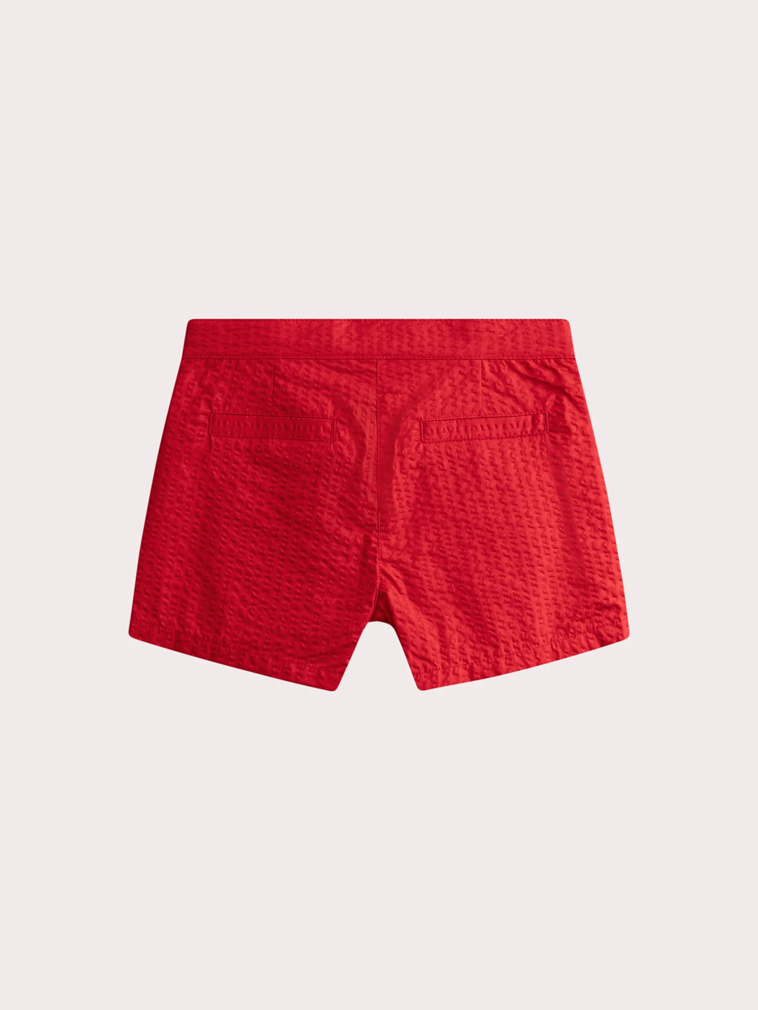 Shorts Rossi Plissettati - Image 4