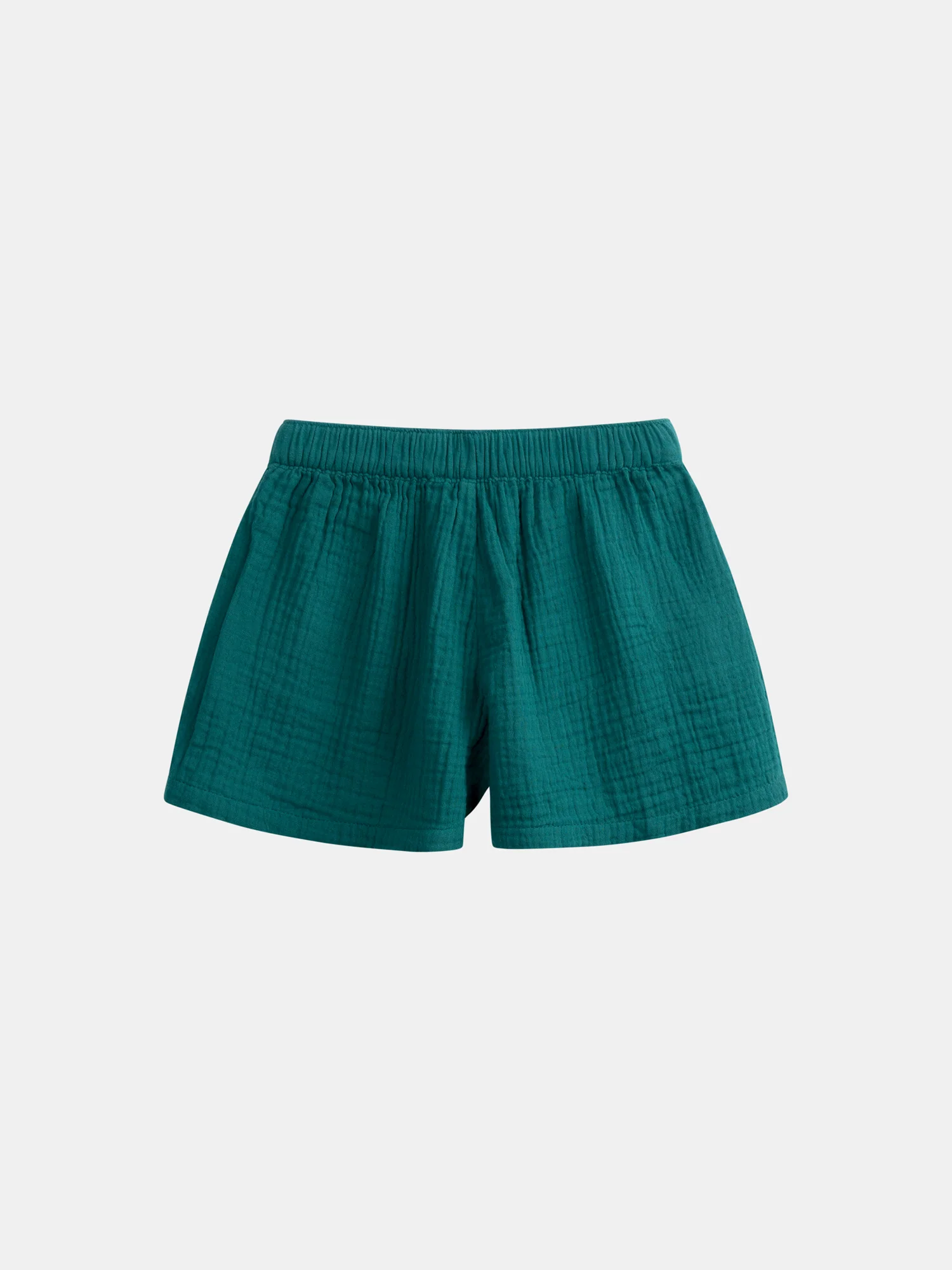Short verde con ricami floreali per ragazze - Image 5