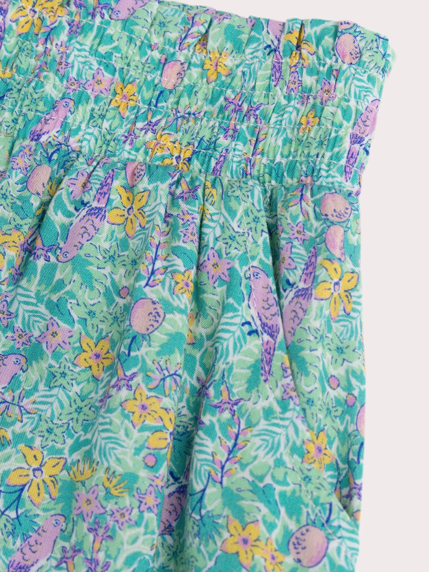 Shorts fluidi con stampa Liberty - Image 2