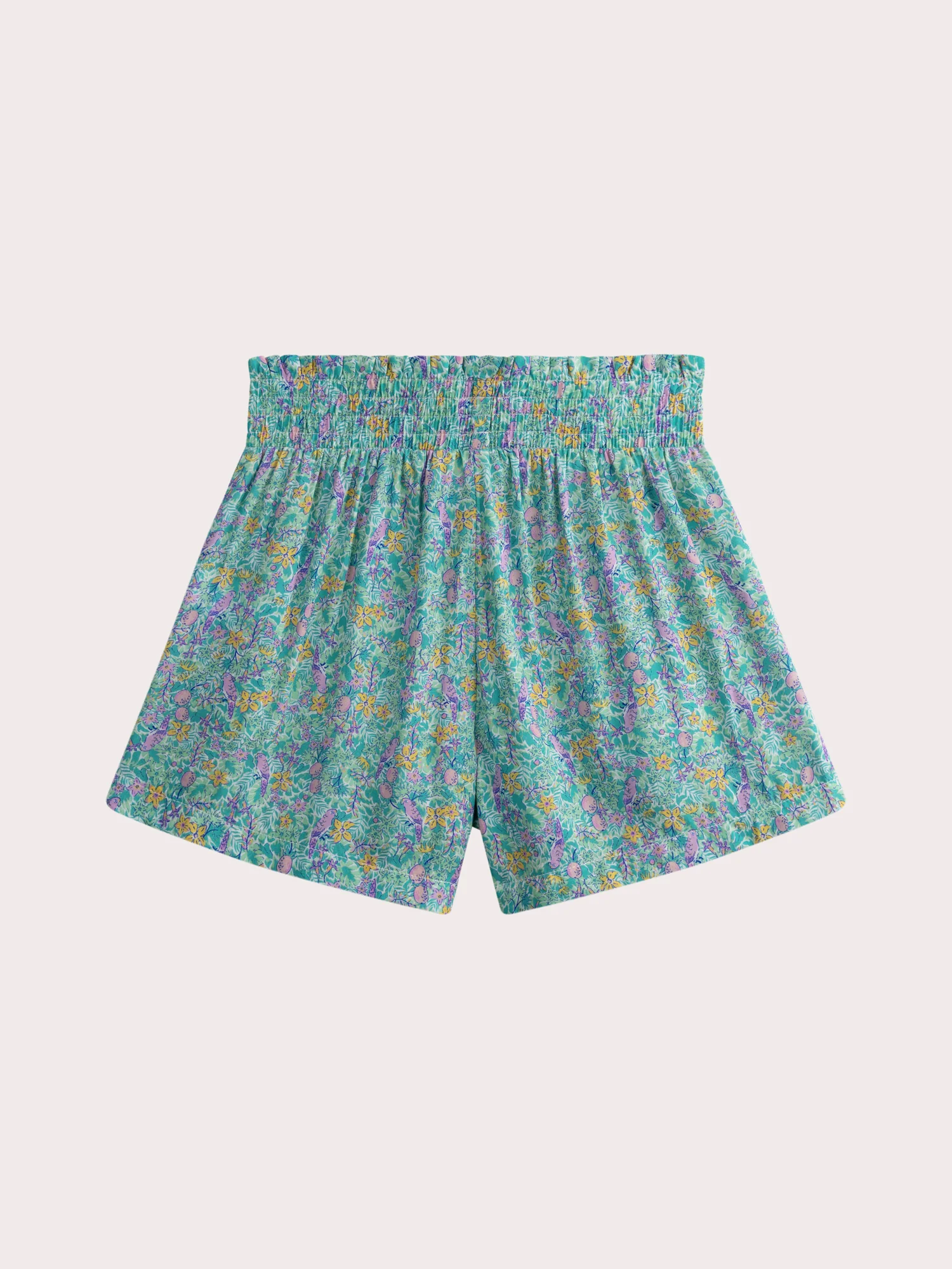 Shorts fluidi con stampa Liberty - Image 3