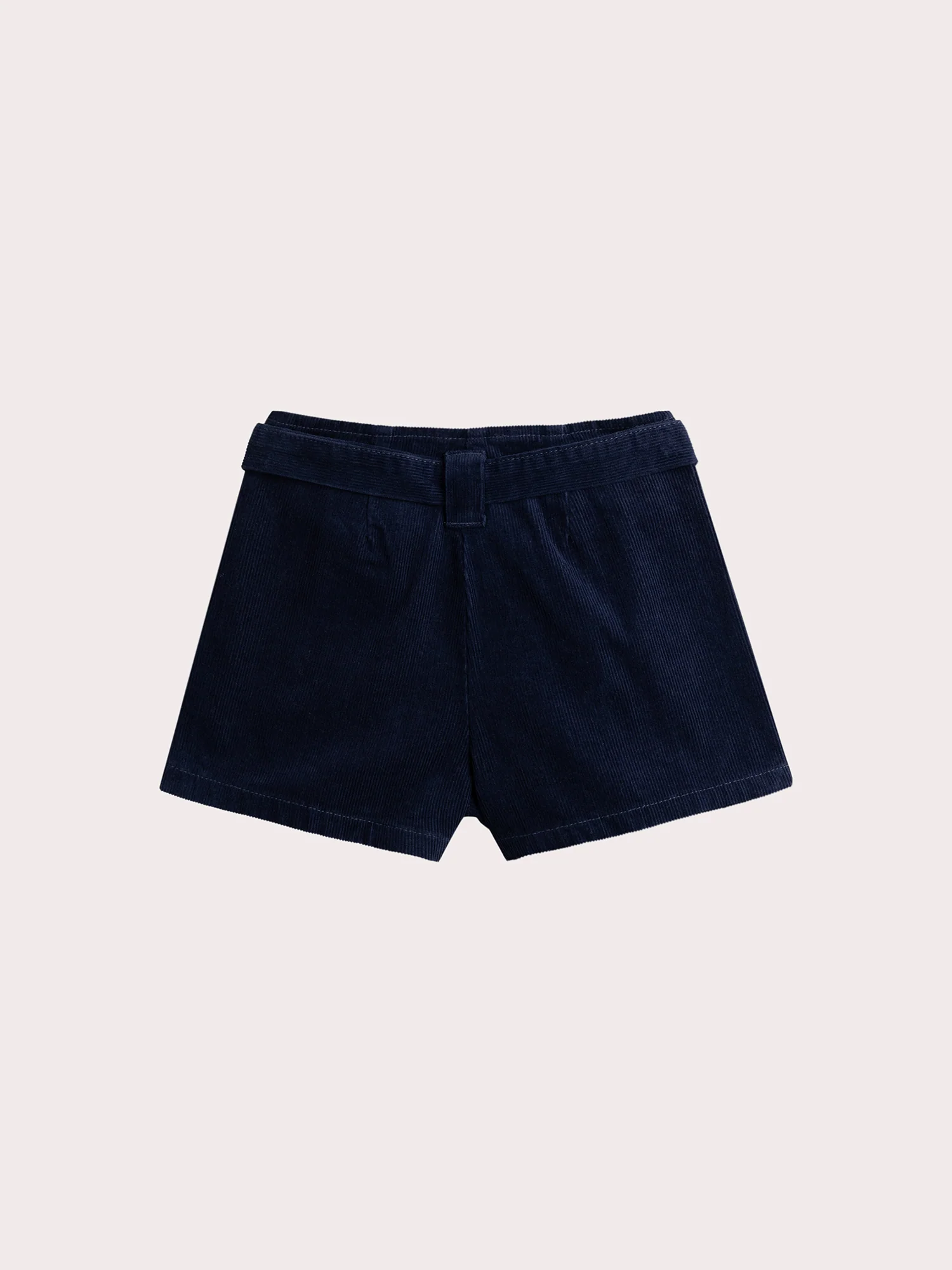 Shorts in stile paper bag in velour per ragazze - Image 3
