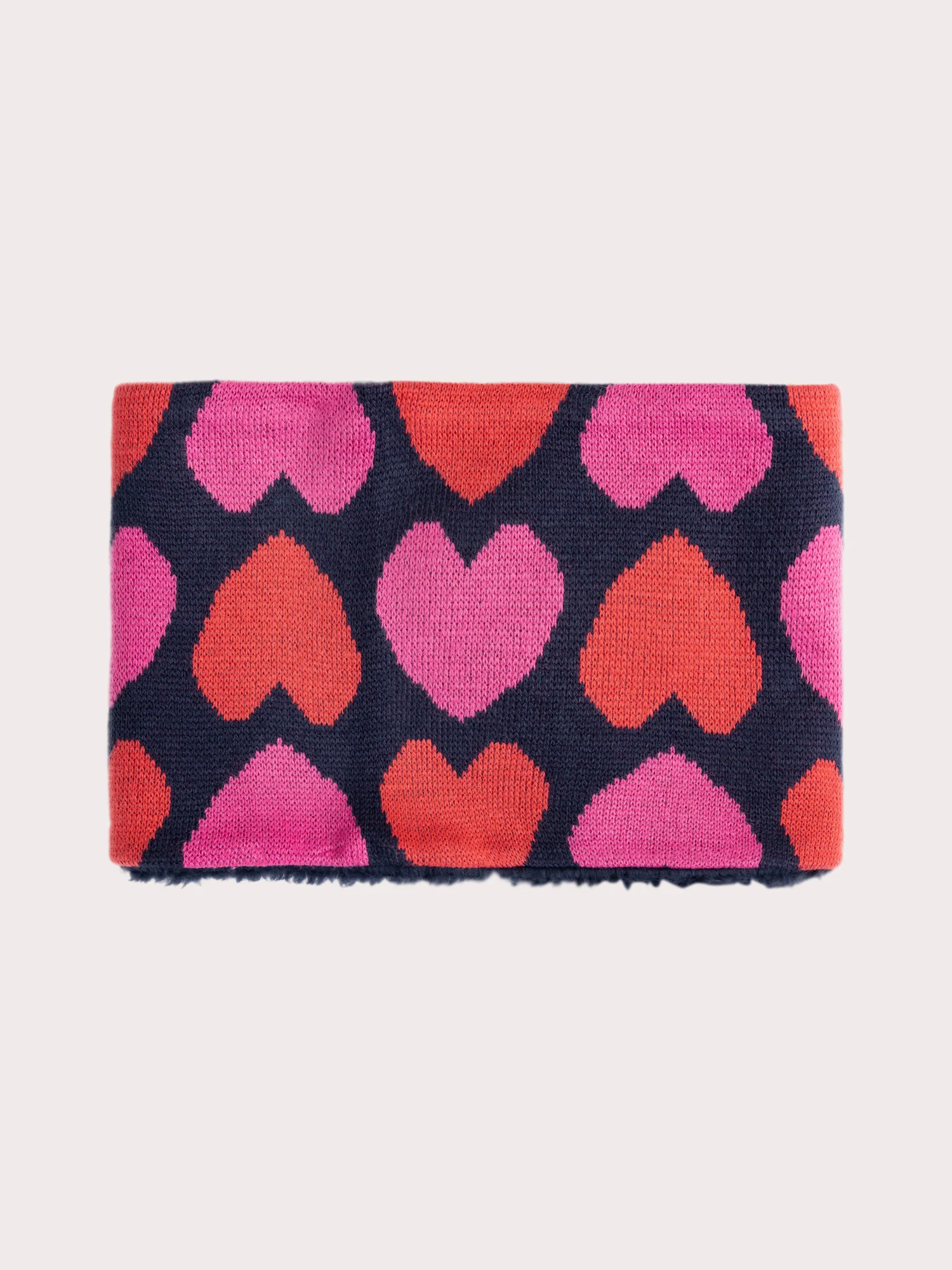 Snood a motivo cuori per ragazze - Image 3